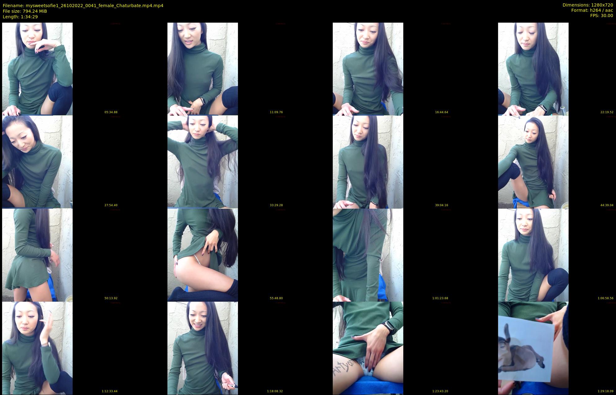 mysweetsofie1 — 95 minute Chaturbate female cam show recording, 720p, Oct 26, 2022