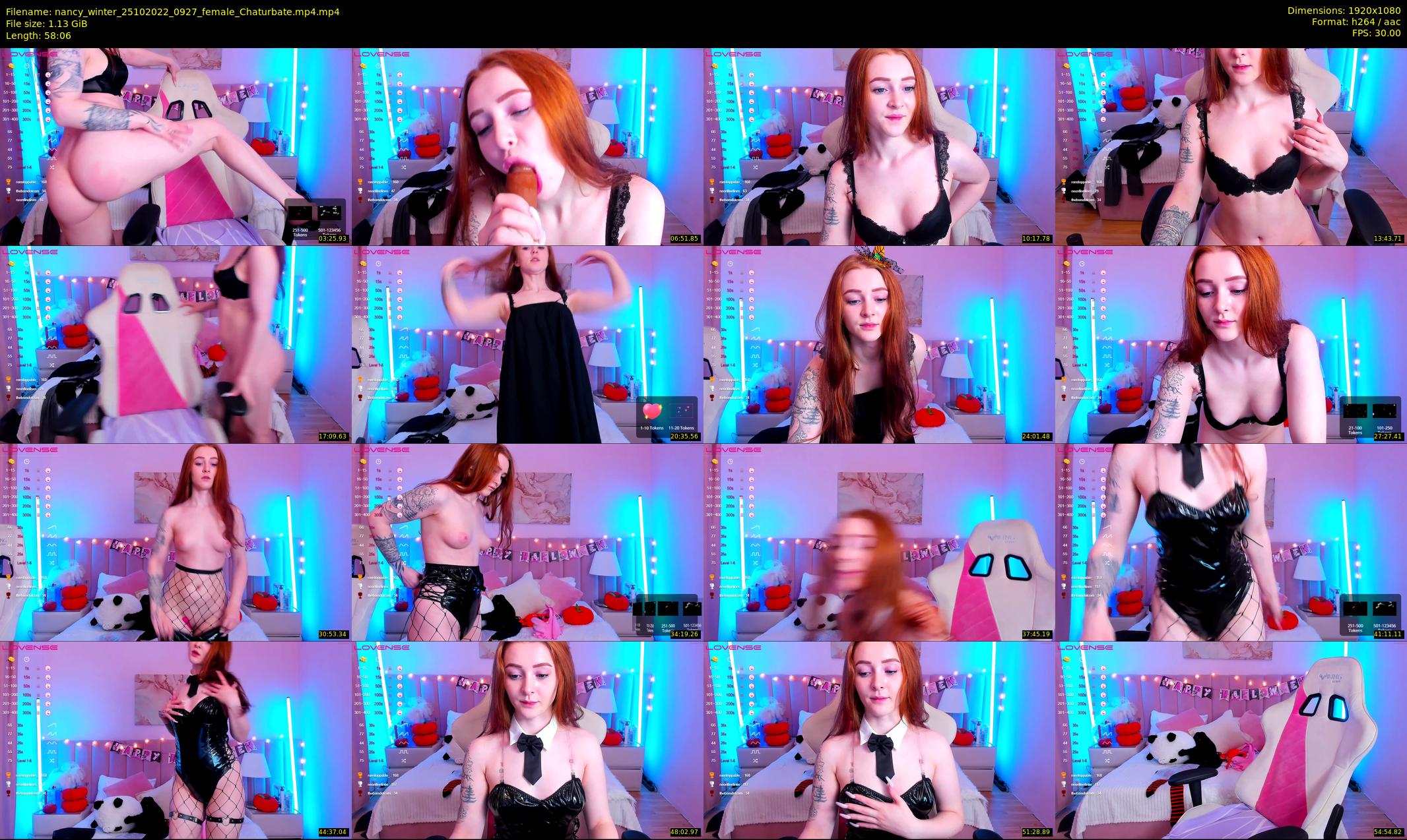 nancy_winter — 59 minute Chaturbate female cam show recording, 1080p, Oct 25, 2022