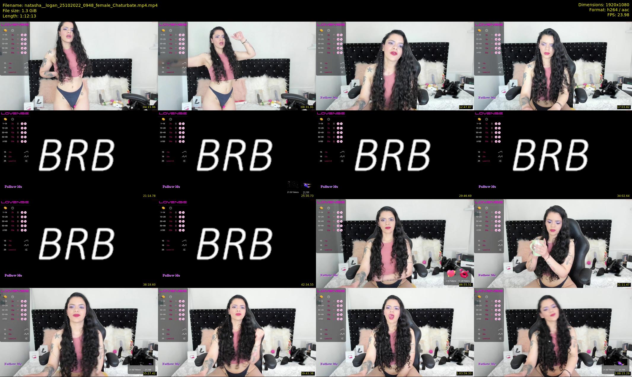 natasha__logan — 73 minute Chaturbate female cam show recording, 1080p, Oct 25, 2022