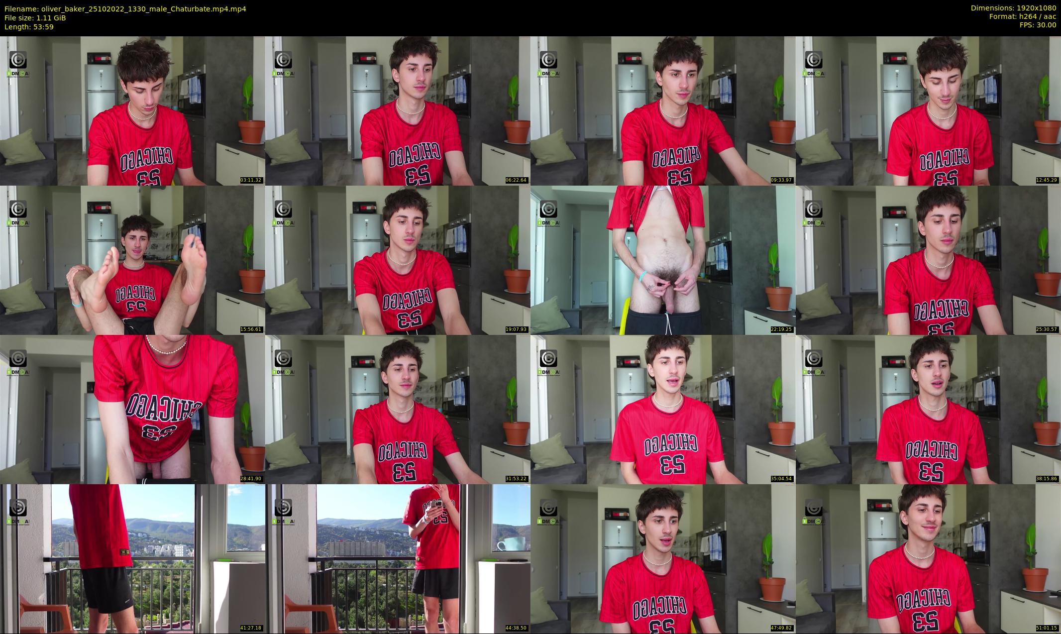 oliver_baker — 54 minute Chaturbate male cam show recording, 1080p, Oct 25, 2022