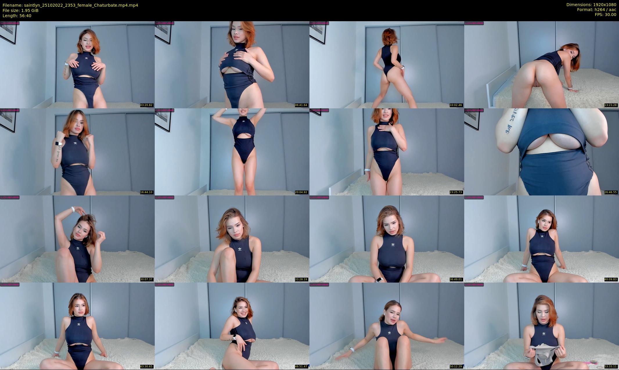 saintlyn — 57 minute Chaturbate female cam show recording, 1080p, Oct 25, 2022