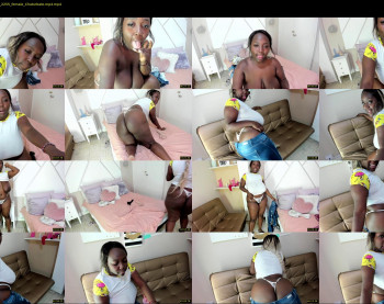 selene_ebony — 55 minute Chaturbate female cam show recording, 1080p, Oct 25, 2022
