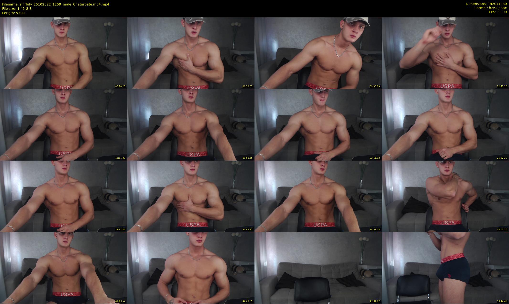 sinffuly — 54 minute Chaturbate male cam show recording, 1080p, Oct 25, 2022