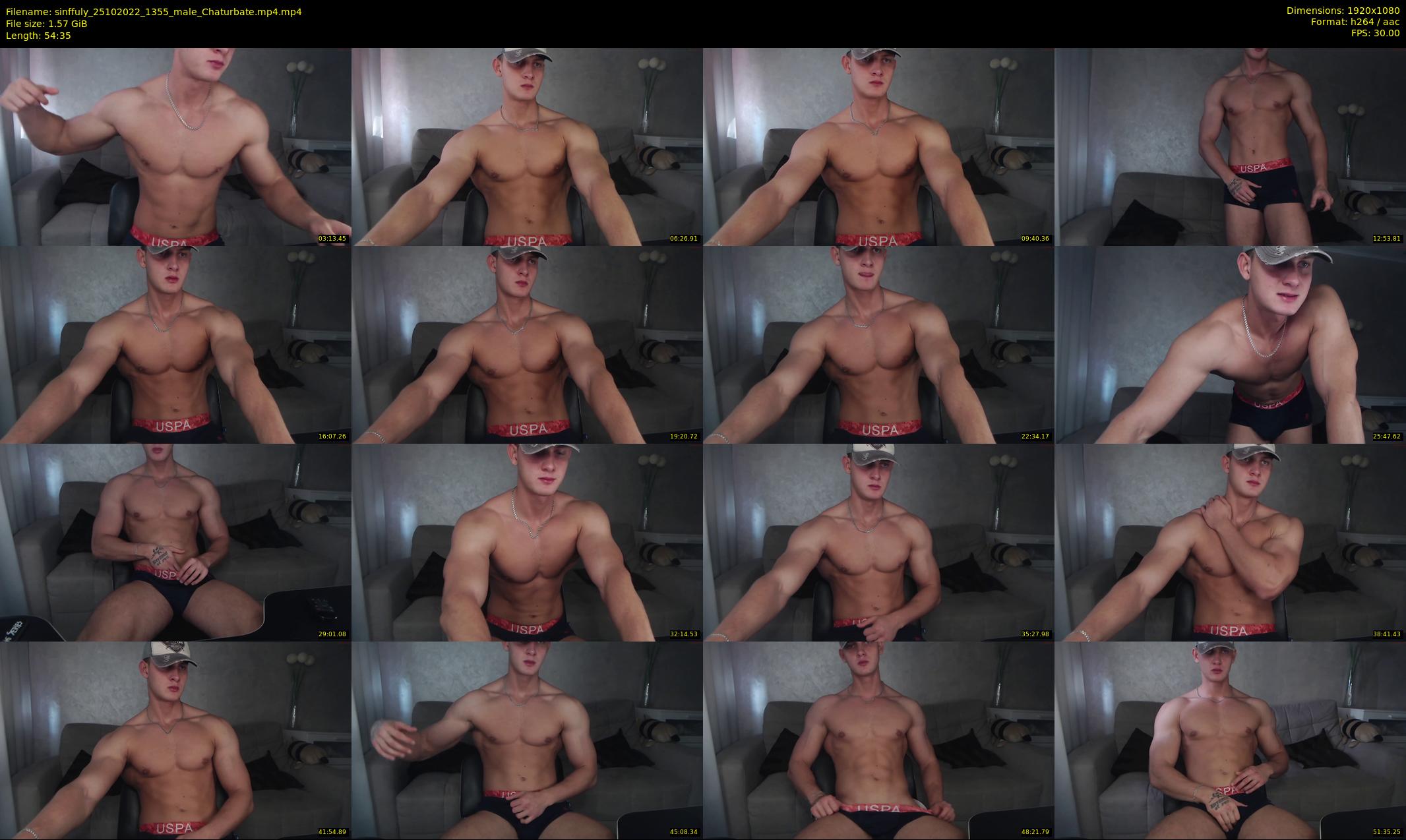 sinffuly — 55 minute Chaturbate male cam show recording, 1080p, Oct 25, 2022