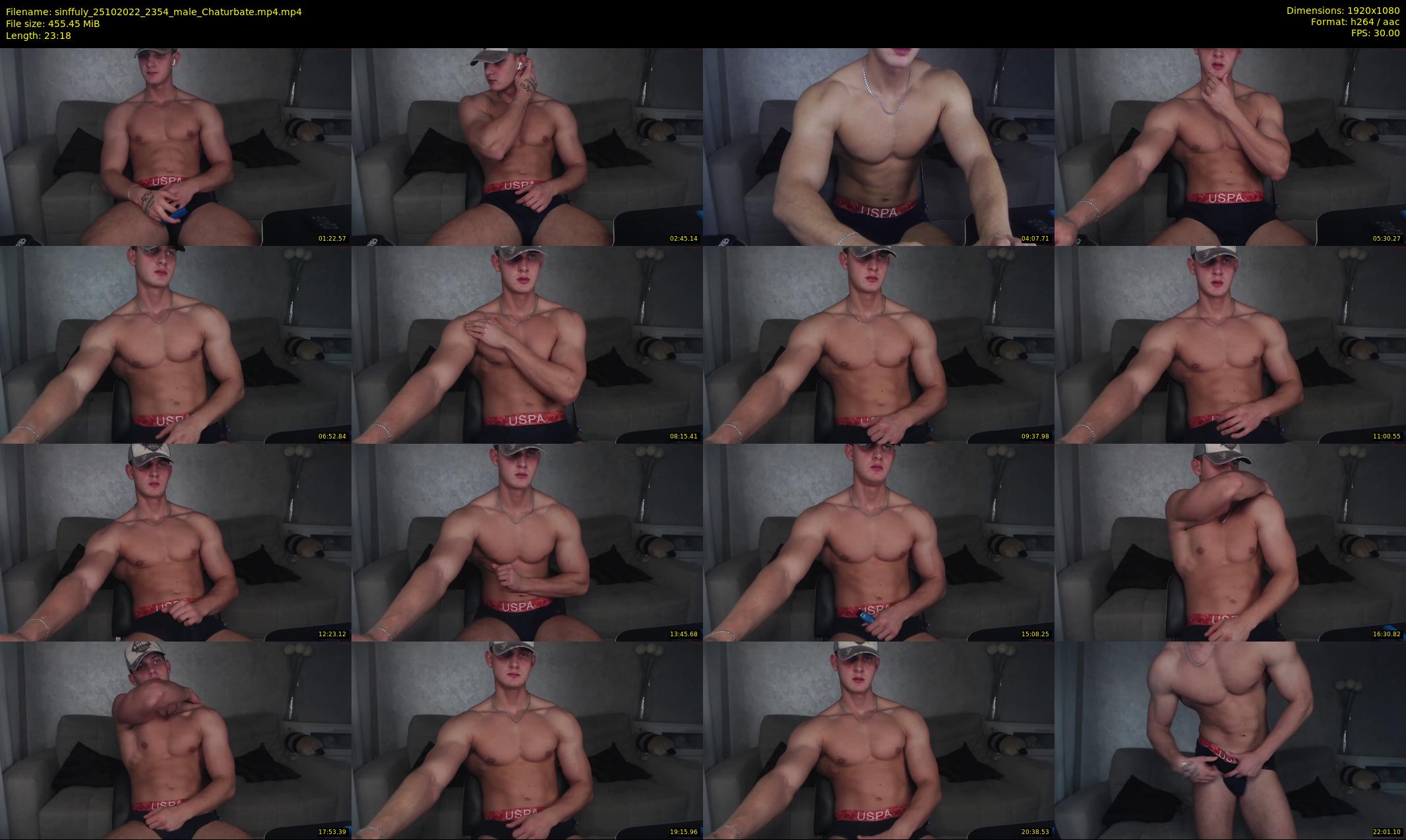 sinffuly — 24 minute Chaturbate male cam show recording, 1080p, Oct 25, 2022