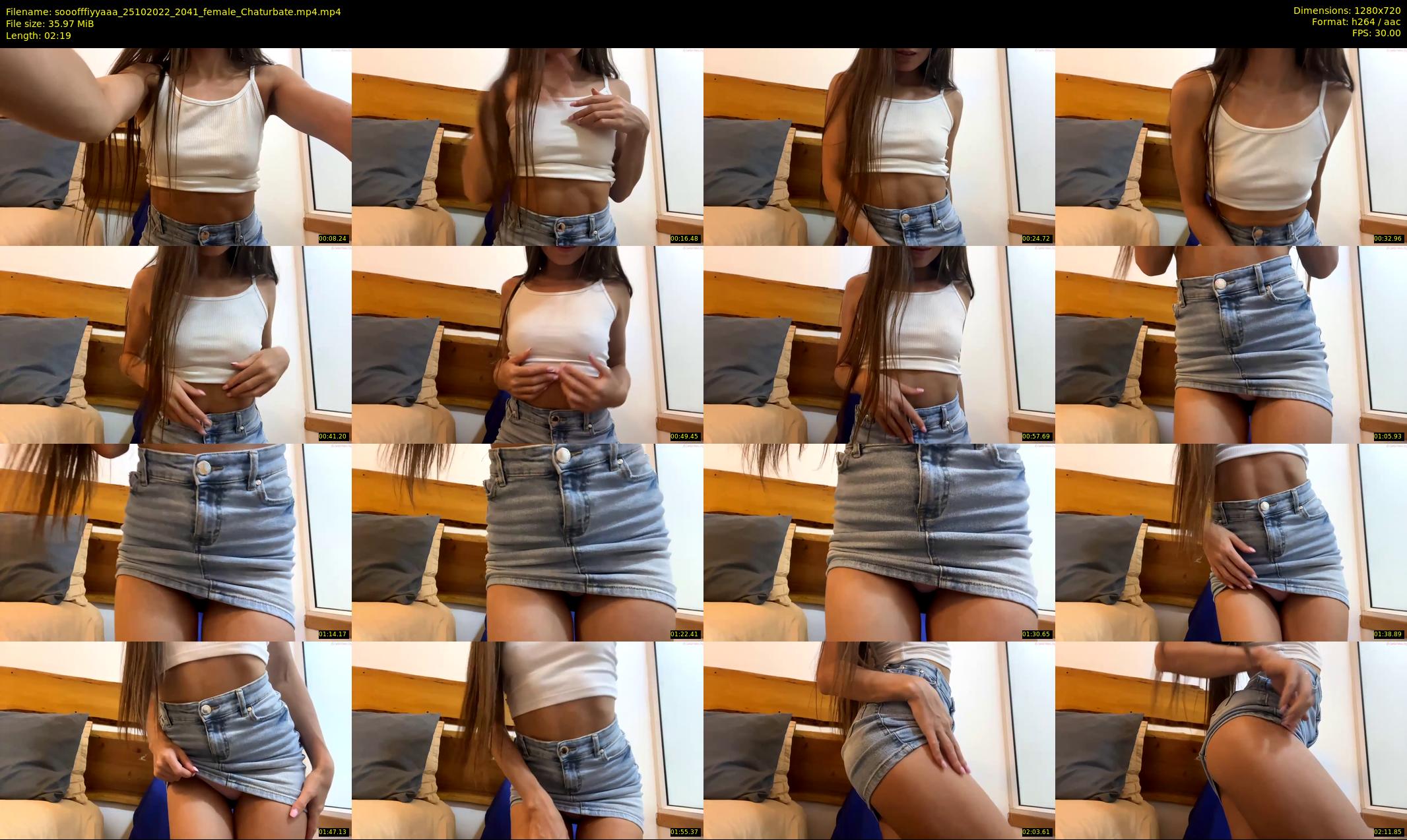 sooofffiyyaaa — 3 minute Chaturbate female cam show recording, 720p, Oct 25, 2022