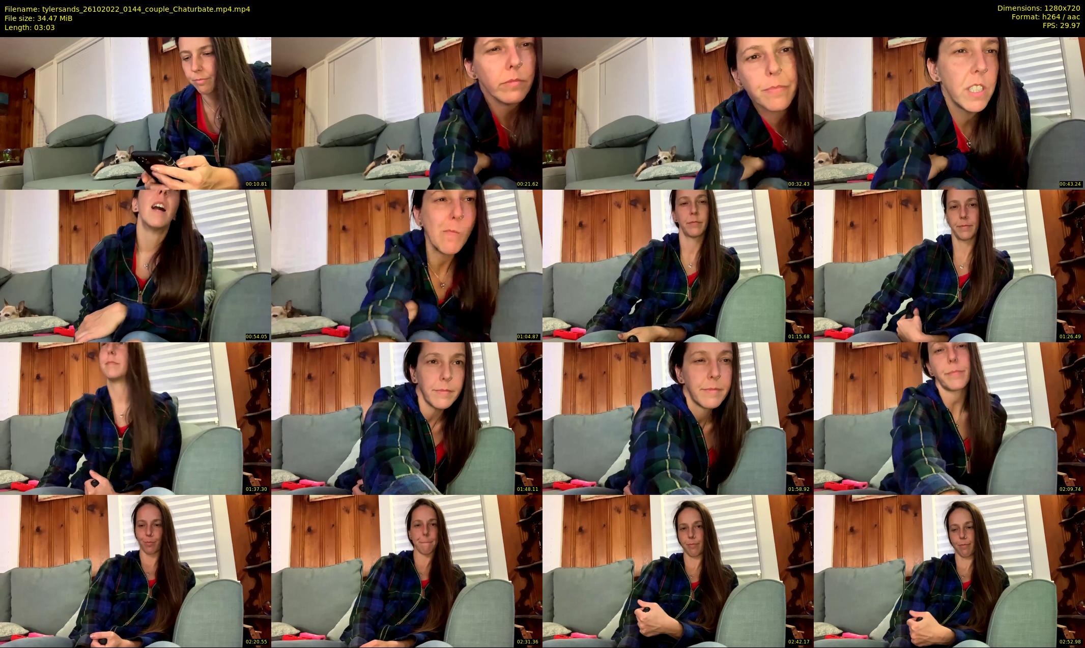tylersands — 4 minute Chaturbate female cam show recording, 720p, Oct 26, 2022