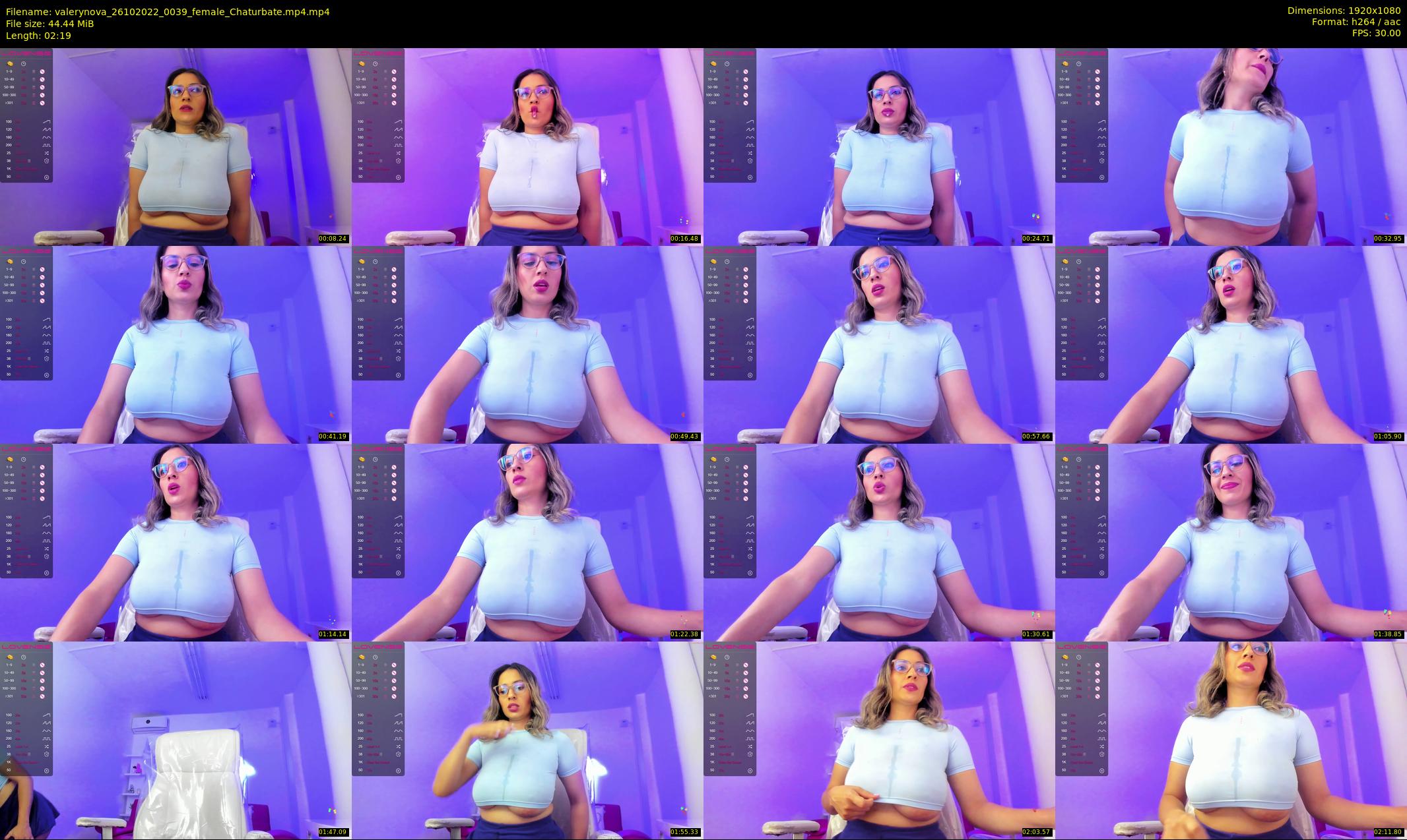 valerynova — 3 minute Chaturbate female cam show recording, 1080p, Oct 26, 2022