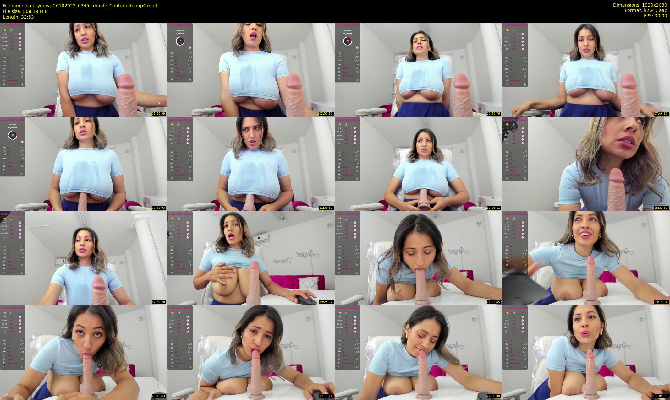 valerynova — 33 minute Chaturbate female cam show recording, 1080p, Oct 26, 2022