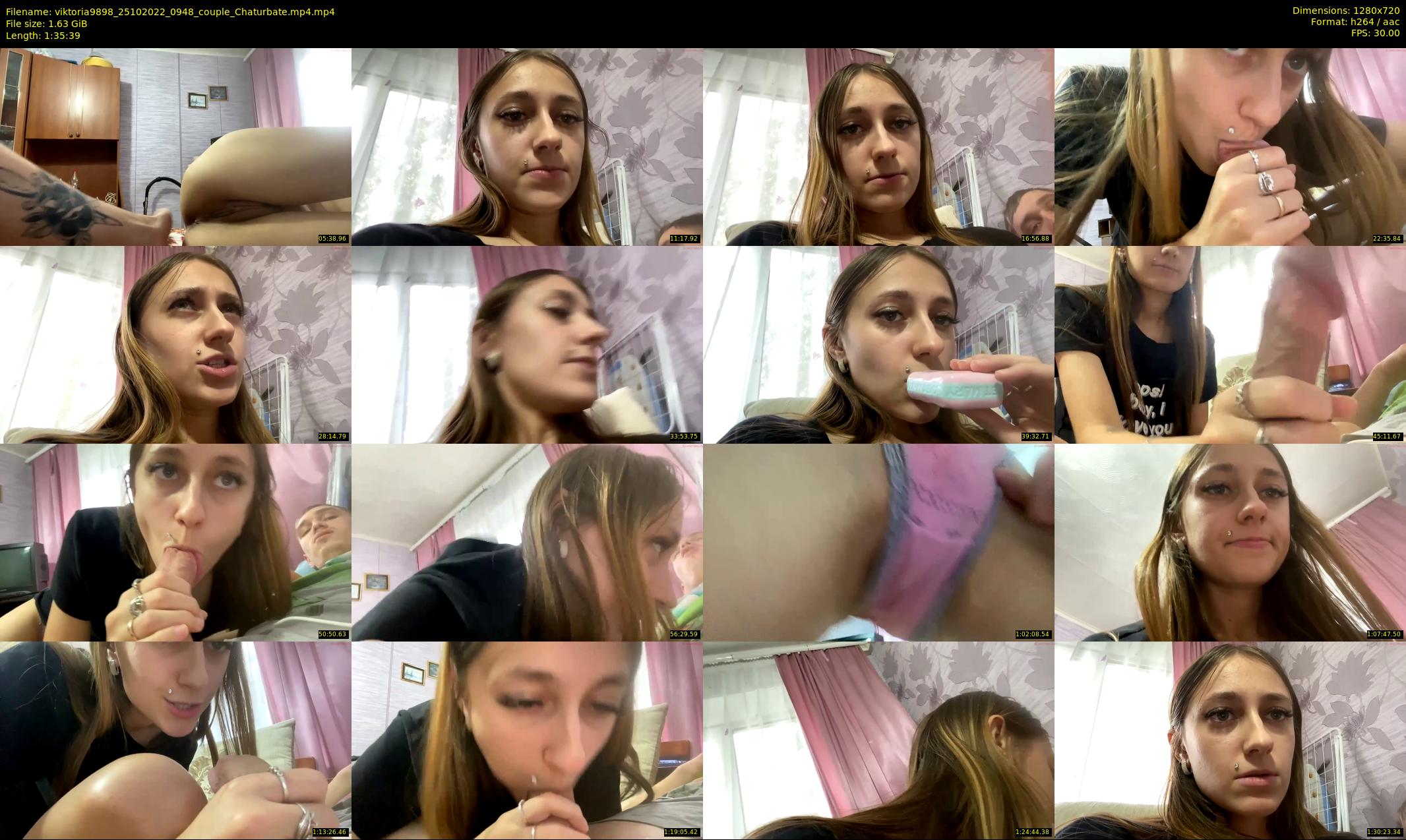 viktoria9898 — 96 minute Chaturbate couple cam show recording, 720p, Oct 25, 2022