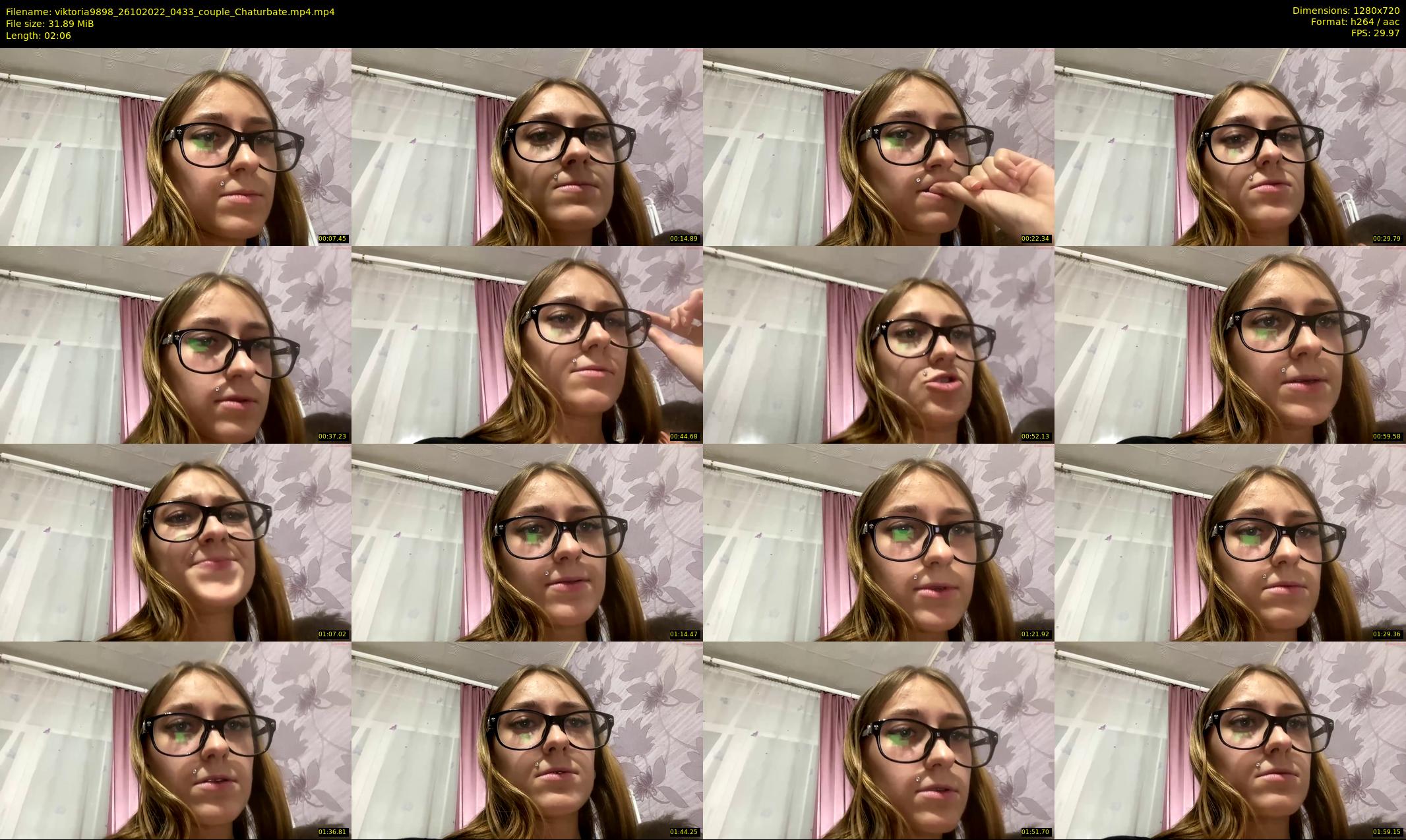 viktoria9898 — 3 minute Chaturbate couple cam show recording, 720p, Oct 26, 2022