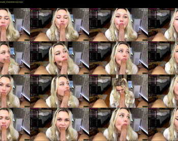 vrchan — 4 minute Chaturbate couple cam show recording, 1080p, Oct 26, 2022