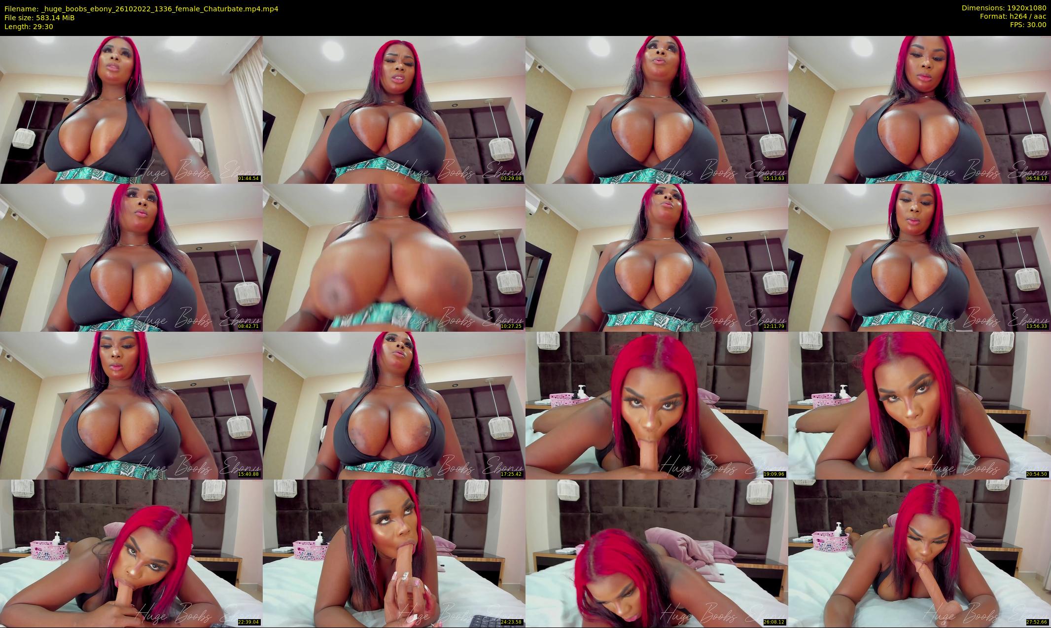 _huge_boobs_ebony — 30 minute Chaturbate female cam show recording, 1080p, Oct 26, 2022