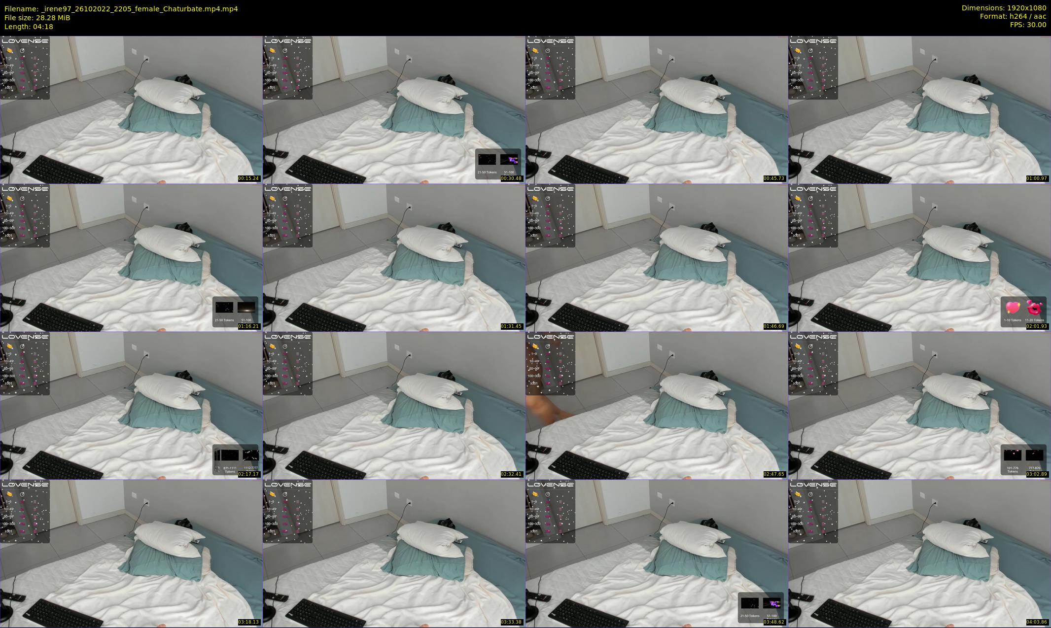 _irene97 — 5 minute Chaturbate female cam show recording, 1080p, Oct 26, 2022