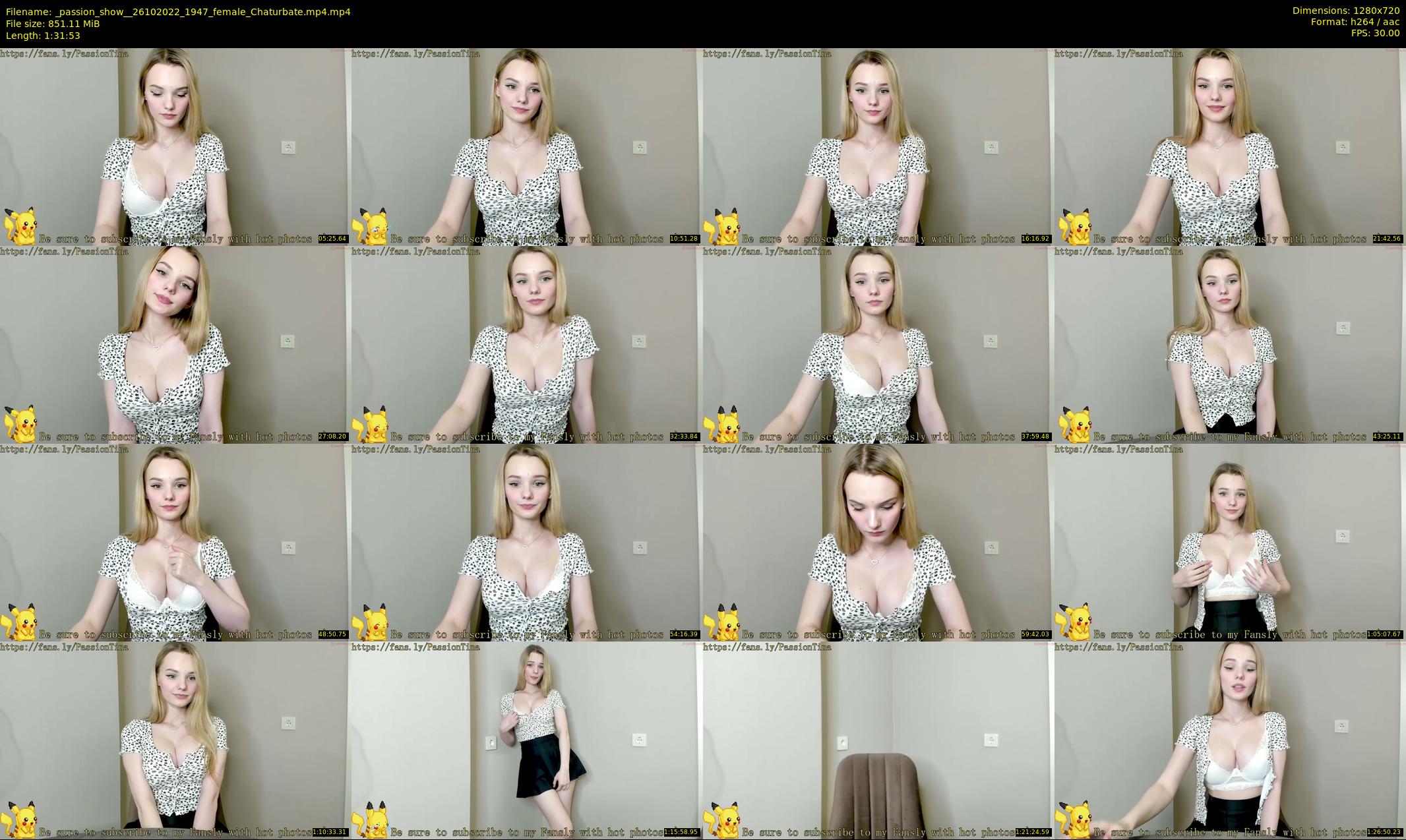 _passion_show_ — 92 minute Chaturbate couple cam show recording, 720p, Oct 26, 2022