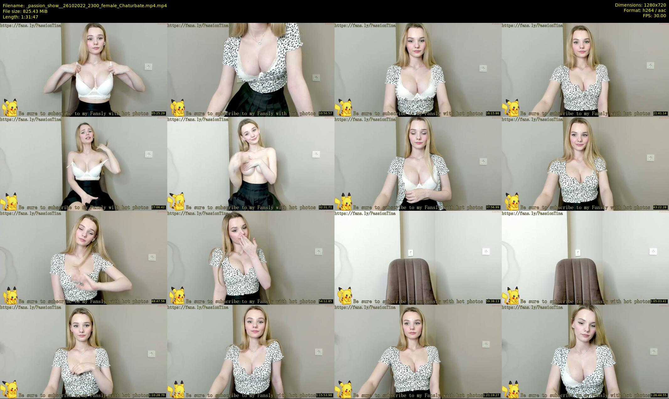 _passion_show_ — 92 minute Chaturbate couple cam show recording, 720p, Oct 26, 2022