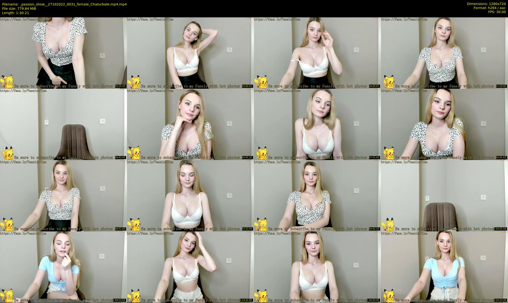 _passion_show_ — 91 minute Chaturbate couple cam show recording, 720p, Oct 27, 2022