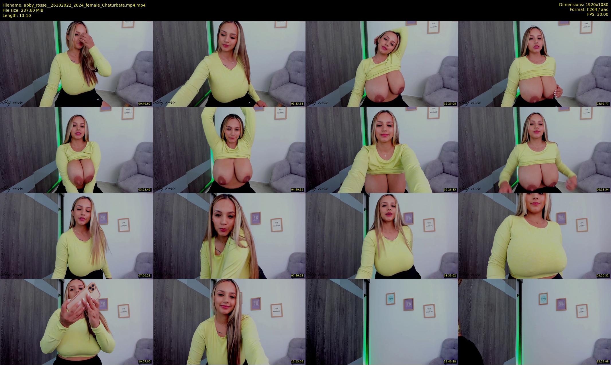 abby_rosse_ — 14 minute Chaturbate female cam show recording, 1080p, Oct 26, 2022