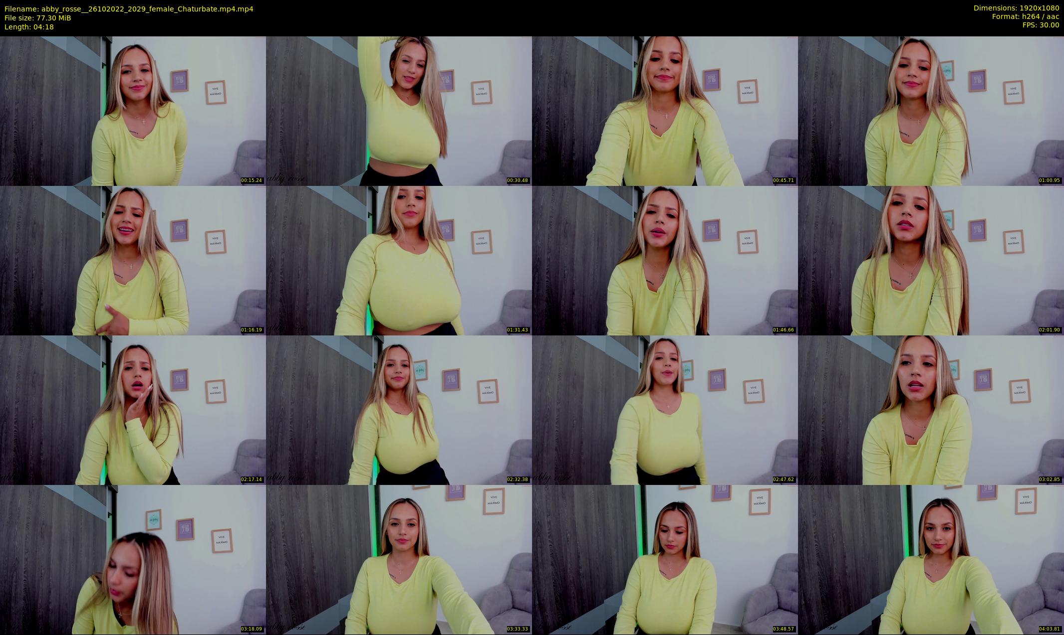 abby_rosse_ — 5 minute Chaturbate female cam show recording, 1080p, Oct 26, 2022