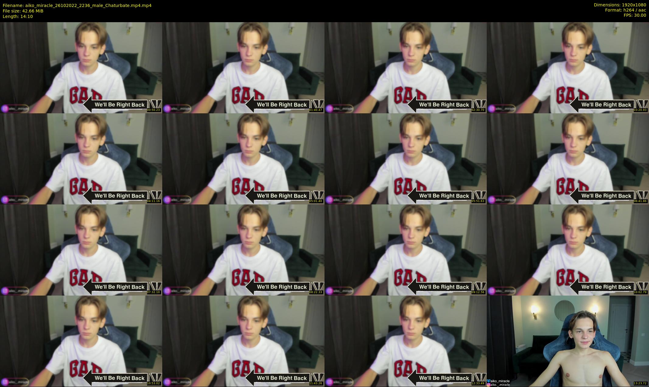 aiko_miracle — 15 minute Chaturbate male cam show recording, 1080p, Oct 26, 2022