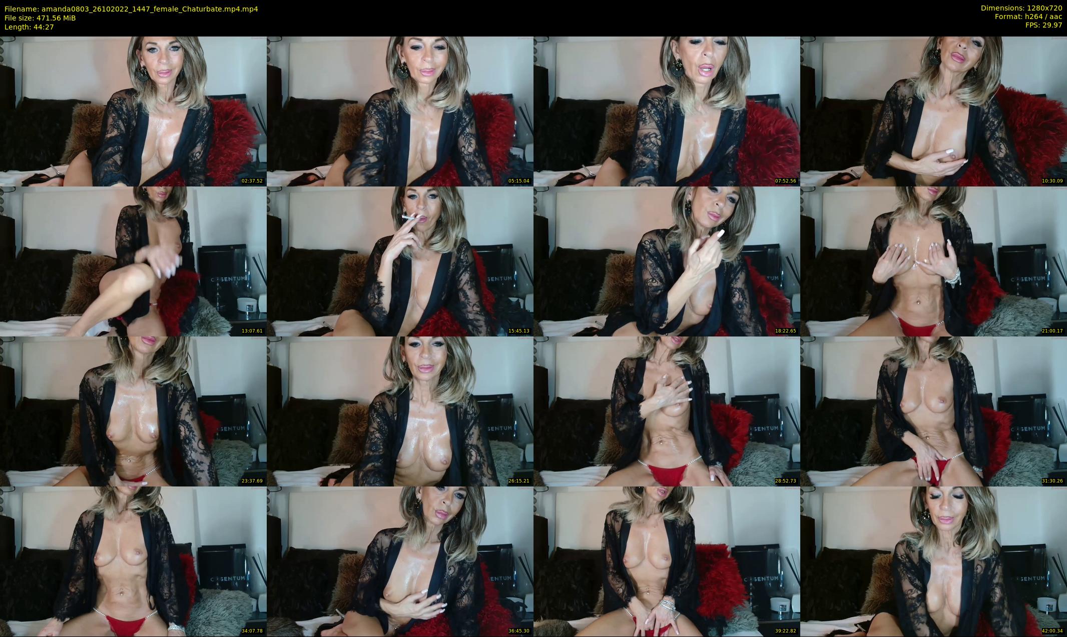 amanda0803 — 45 minute Chaturbate female cam show recording, 720p, Oct 26, 2022