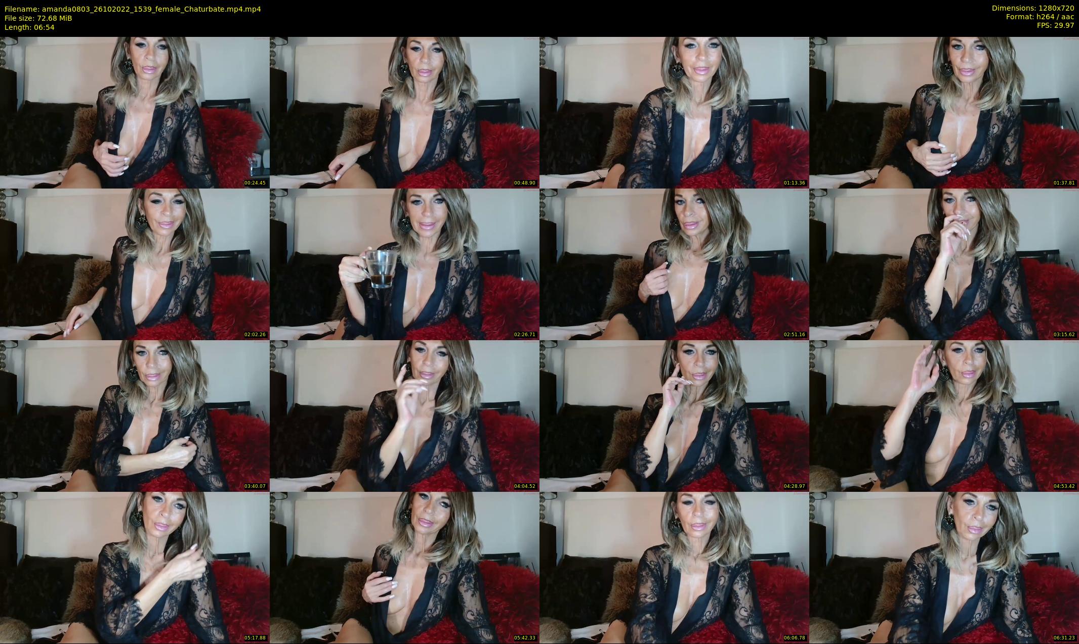 amanda0803 — 7 minute Chaturbate female cam show recording, 720p, Oct 26, 2022