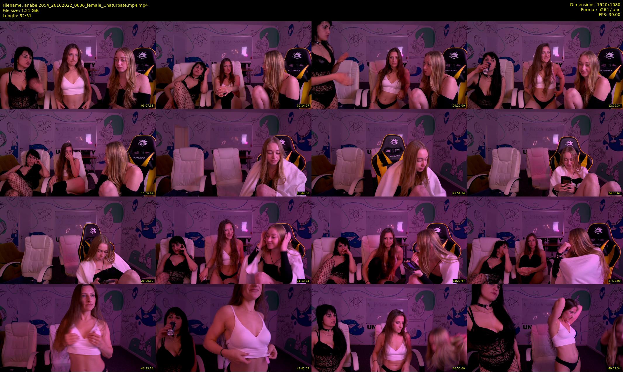 anabel2054 — 53 minute Chaturbate female cam show recording, 1080p, Oct 26, 2022
