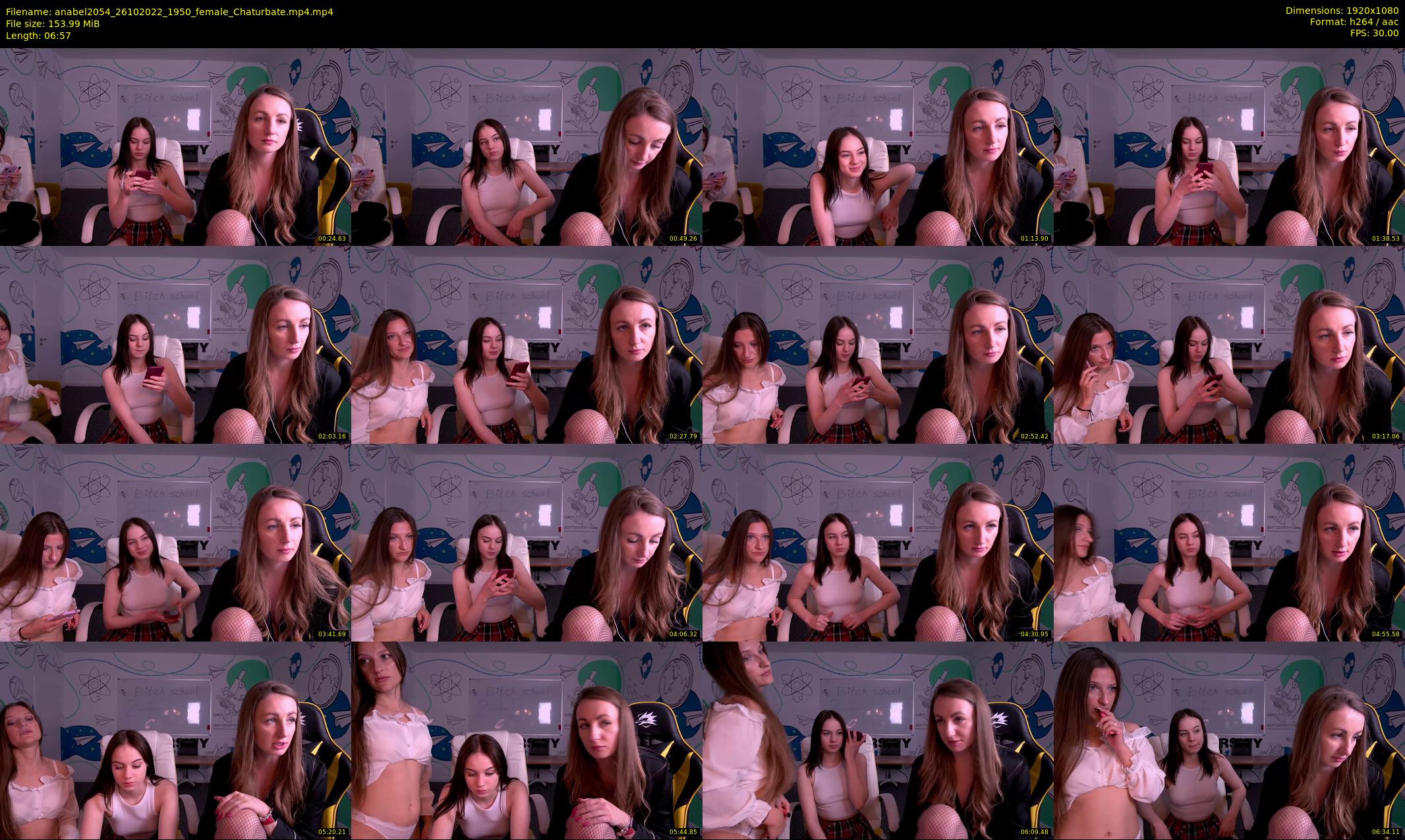 anabel2054 — 7 minute Chaturbate female cam show recording, 1080p, Oct 26, 2022