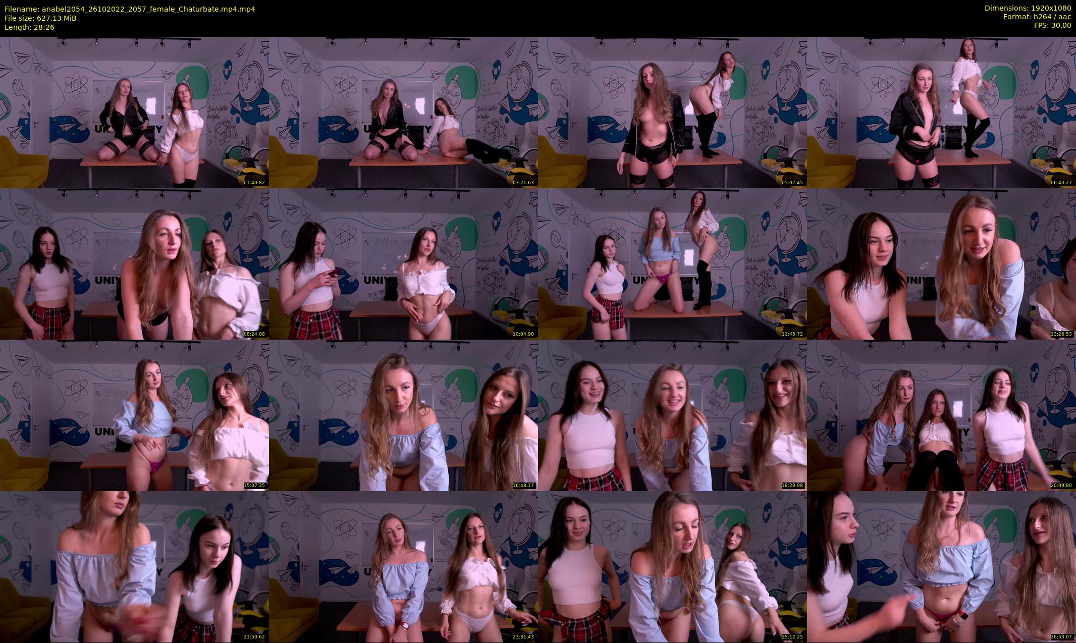 anabel2054 — 29 minute Chaturbate female cam show recording, 1080p, Oct 26, 2022