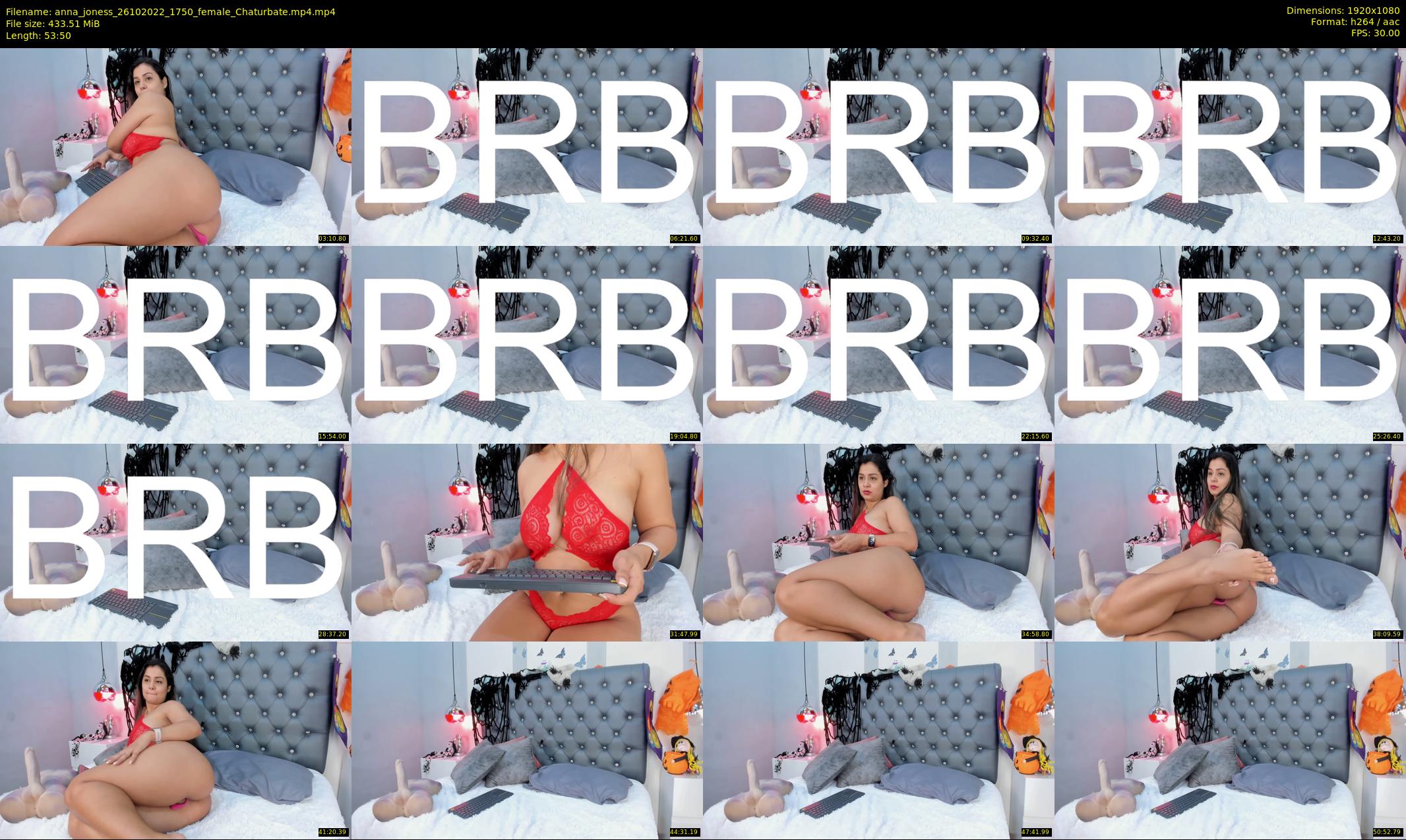 anna_joness — 54 minute Chaturbate female cam show recording, 1080p, Oct 26, 2022