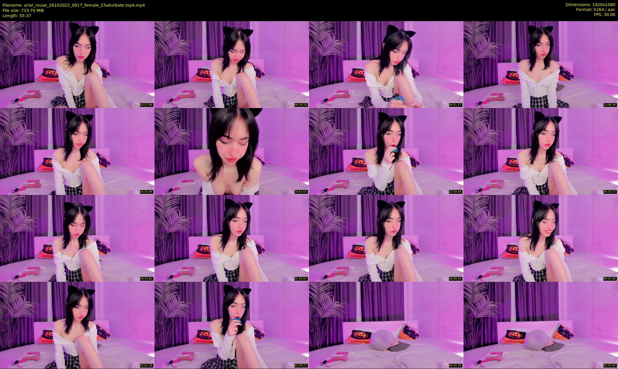 ariel_rouse — 56 minute Chaturbate female cam show recording, 1080p, Oct 26, 2022