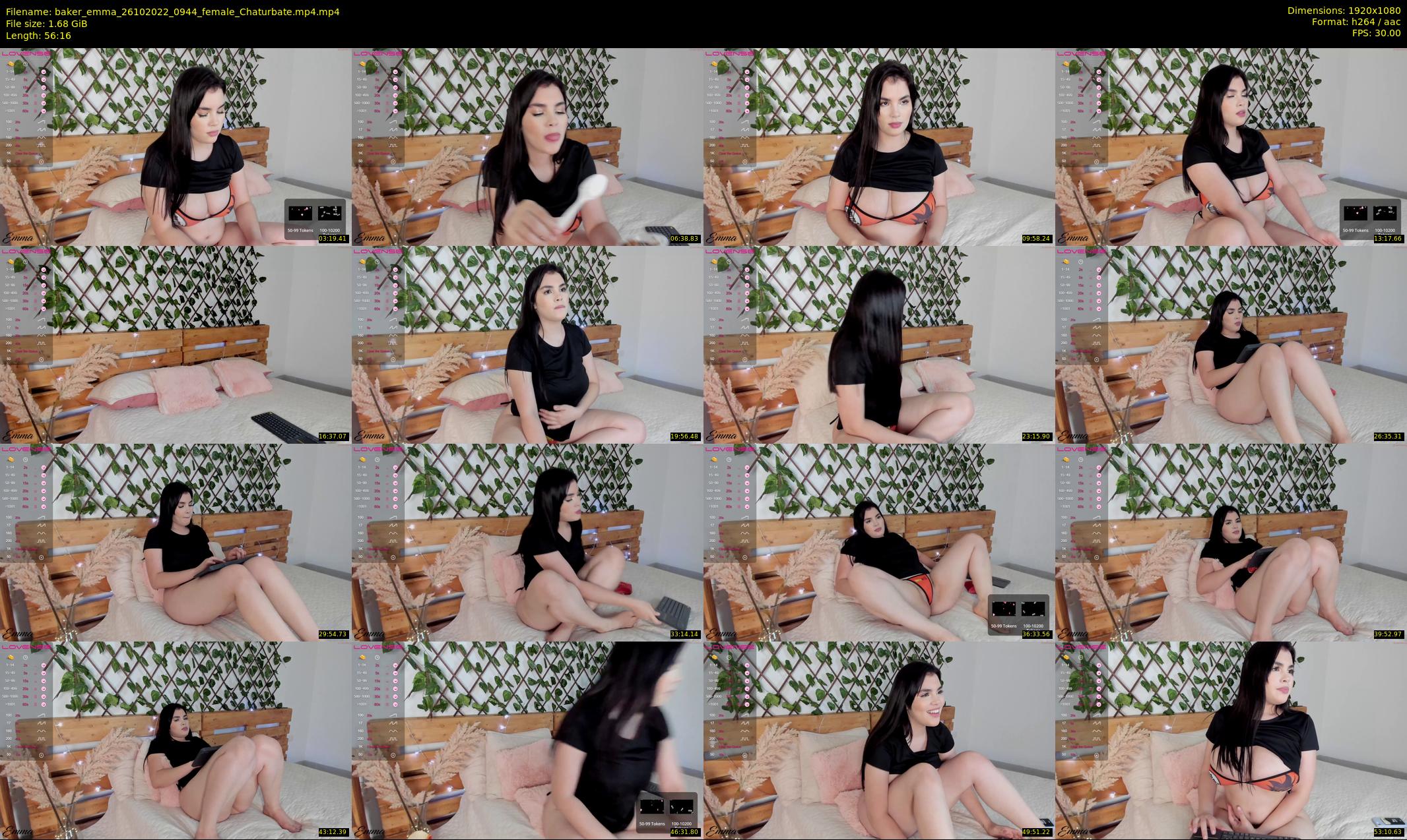 baker_emma — 57 minute Chaturbate female cam show recording, 1080p, Oct 26, 2022