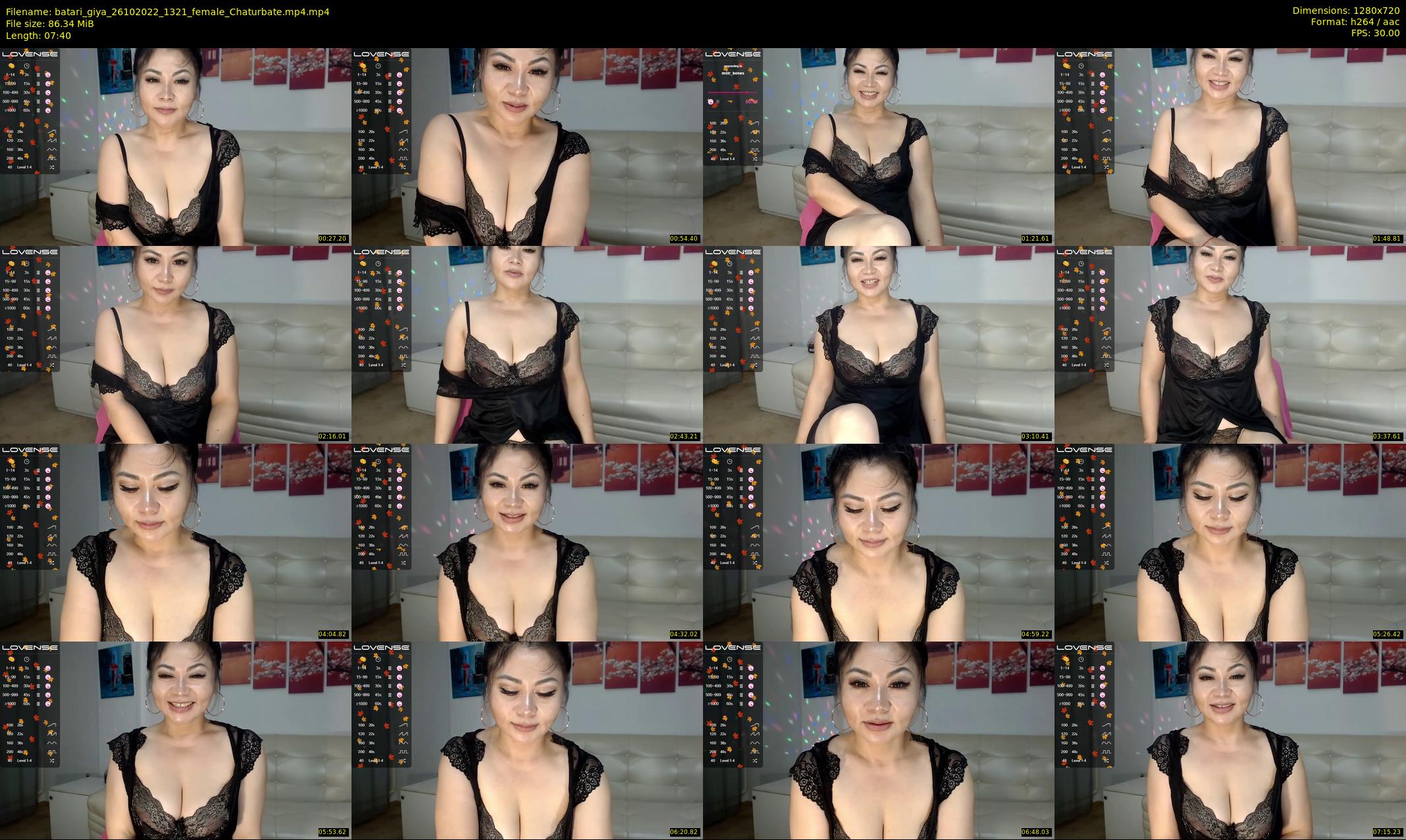 batari_giya — 8 minute Chaturbate female cam show recording, 720p, Oct 26, 2022