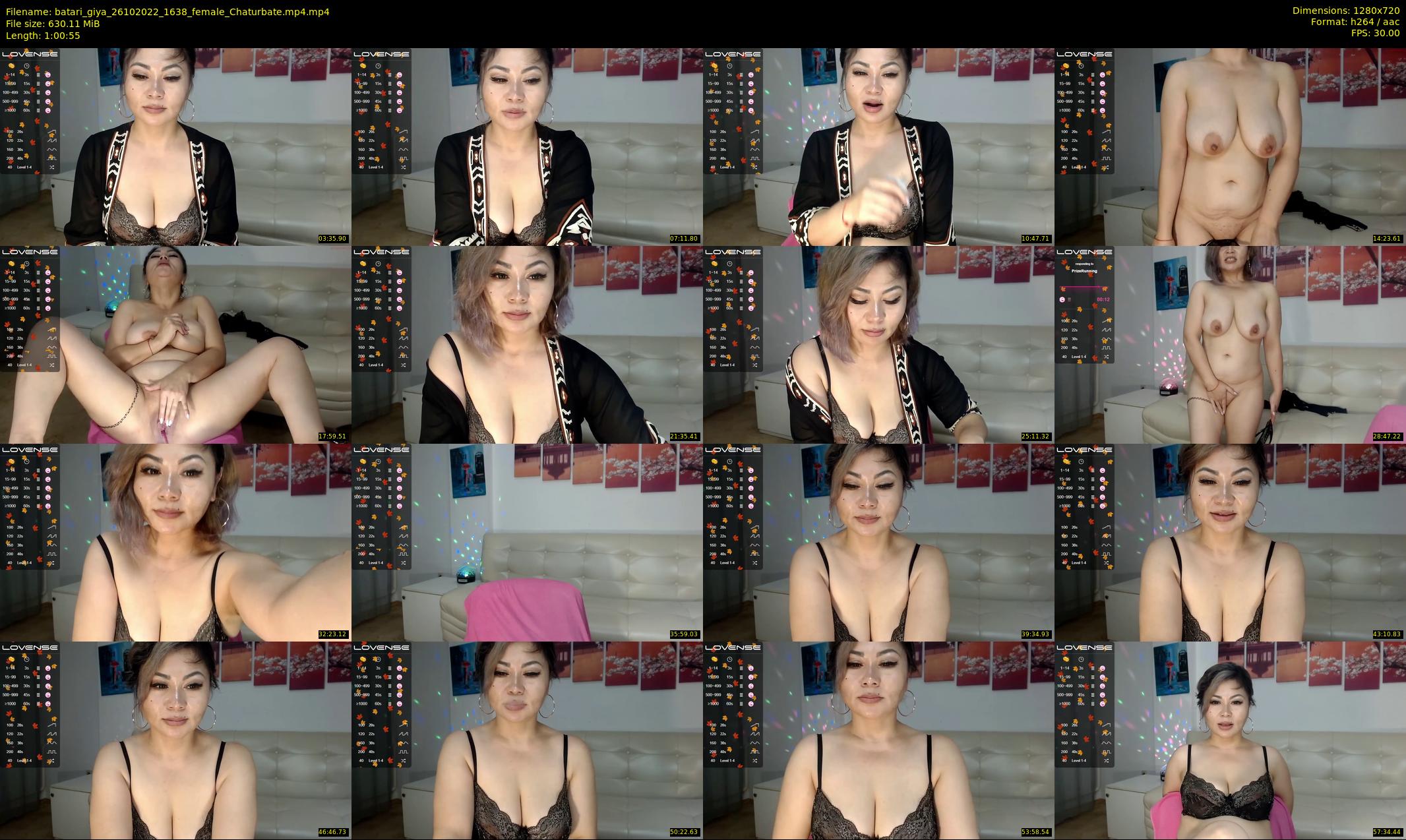 batari_giya — 61 minute Chaturbate female cam show recording, 720p, Oct 26, 2022