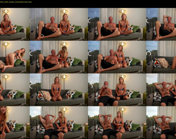 blondefoxsilverfox — 23 minute Chaturbate couple cam show recording, 1080p, Oct 26, 2022