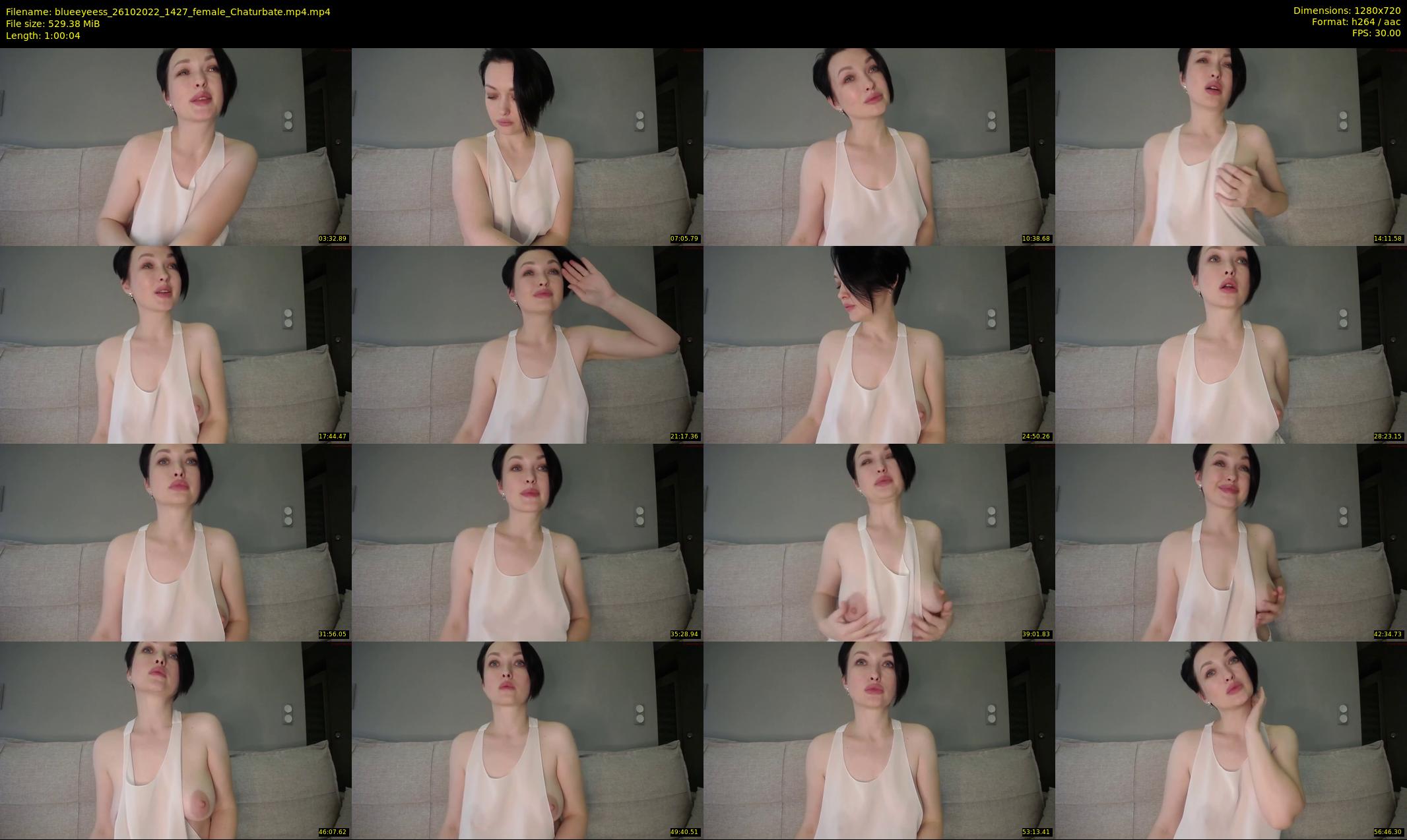 blueeyeess — 61 minute Chaturbate female cam show recording, 720p, Oct 26, 2022
