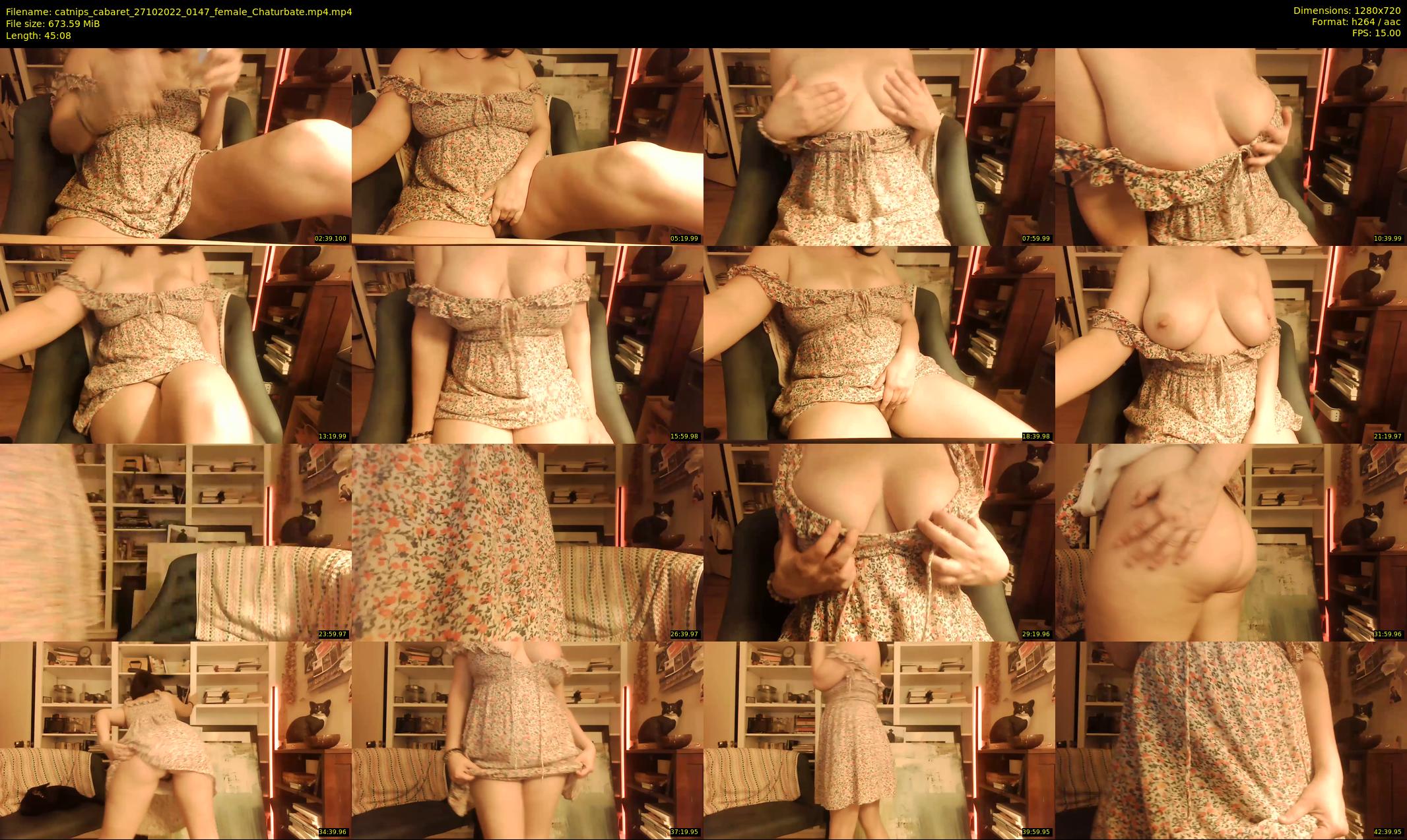 catnips_cabaret — 46 minute Chaturbate female cam show recording, 720p, Oct 27, 2022