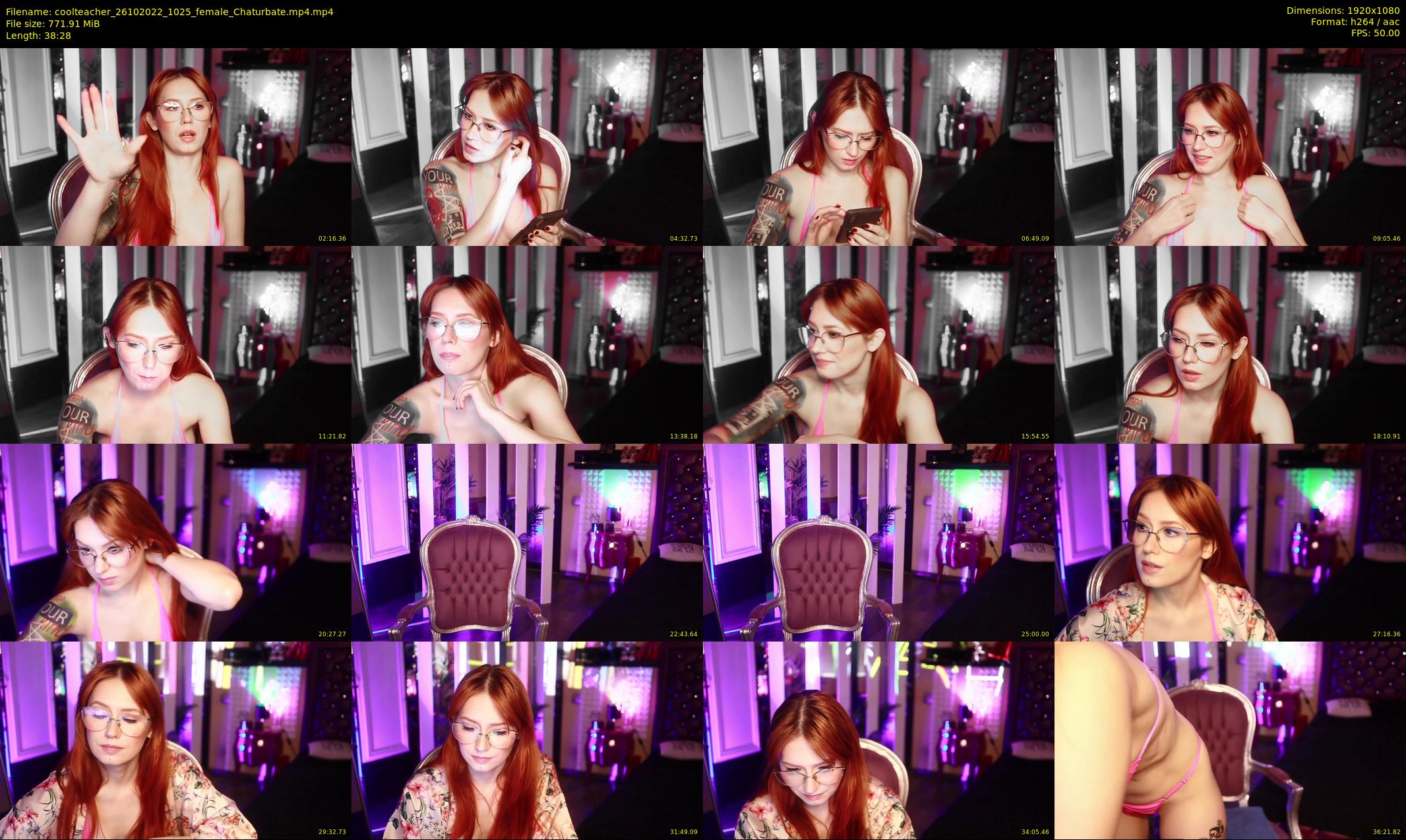 coolteacher — 39 minute Chaturbate female cam show recording, 1080p, Oct 26, 2022