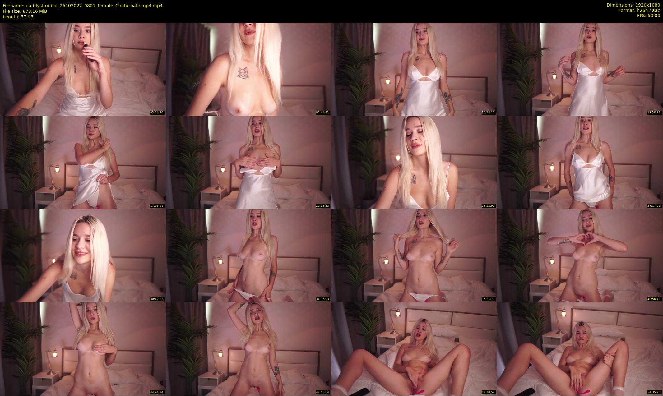 daddystrouble — 58 minute Chaturbate female cam show recording, 1080p, Oct 26, 2022