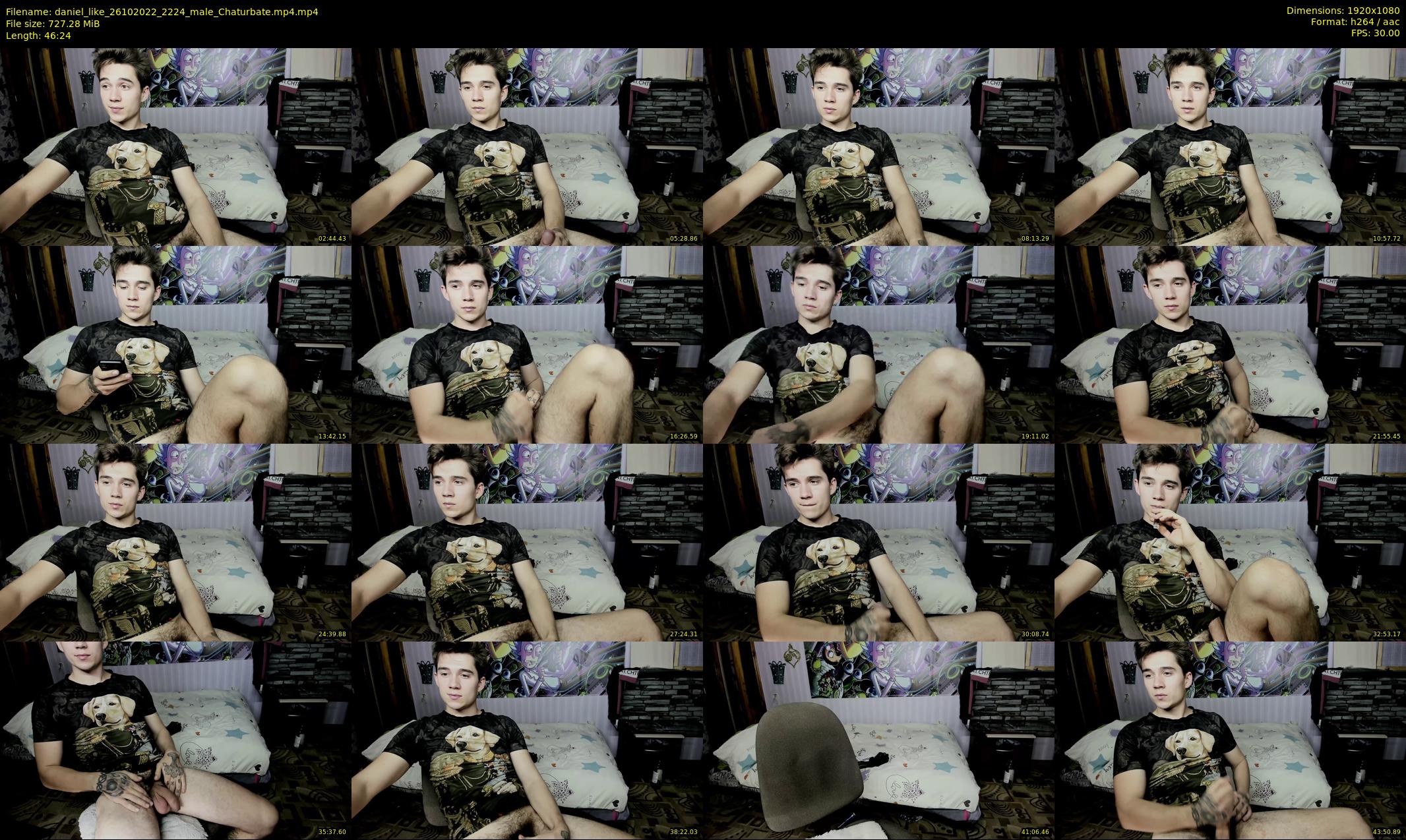daniel_like — 47 minute Chaturbate male cam show recording, 1080p, Oct 26, 2022
