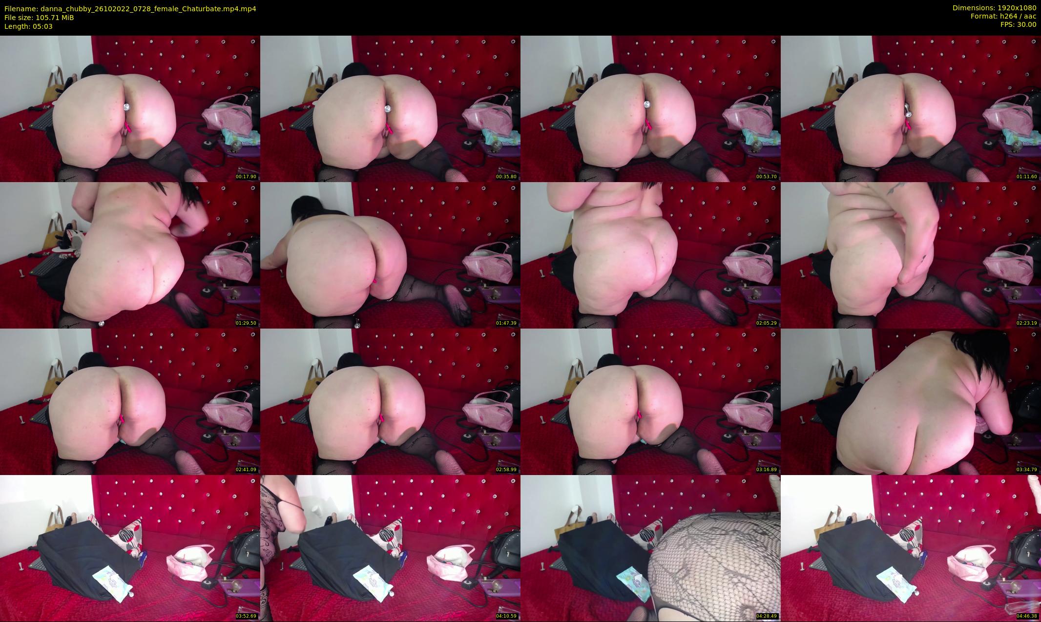 danna_chubby — 6 minute Chaturbate female cam show recording, 1080p, Oct 26, 2022