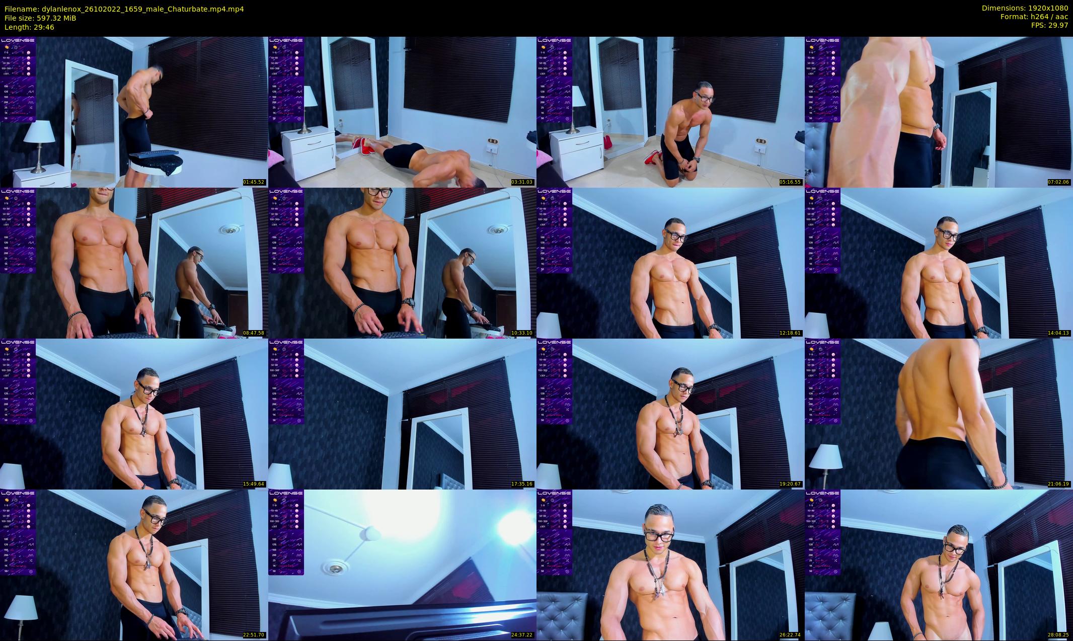 dylanlenox — 30 minute Chaturbate male cam show recording, 1080p, Oct 26, 2022