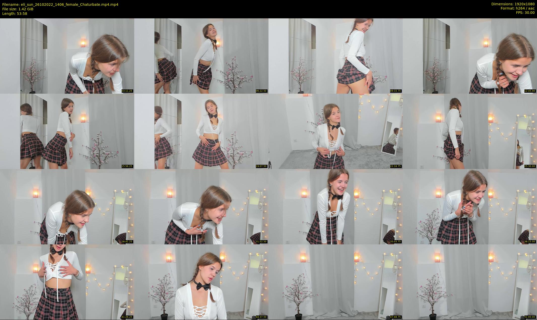 eli_sun — 54 minute Chaturbate female cam show recording, 1080p, Oct 26, 2022