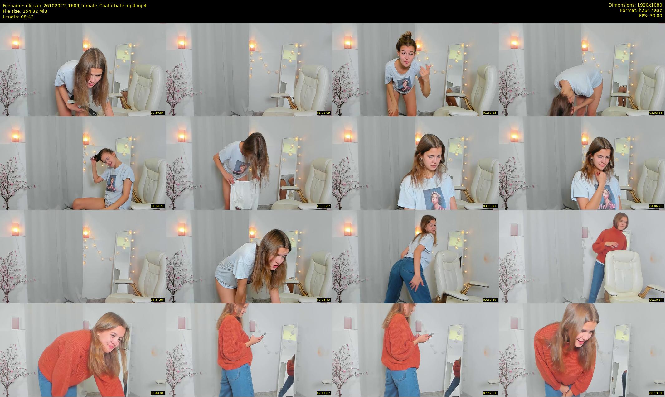 eli_sun — 9 minute Chaturbate female cam show recording, 1080p, Oct 26, 2022