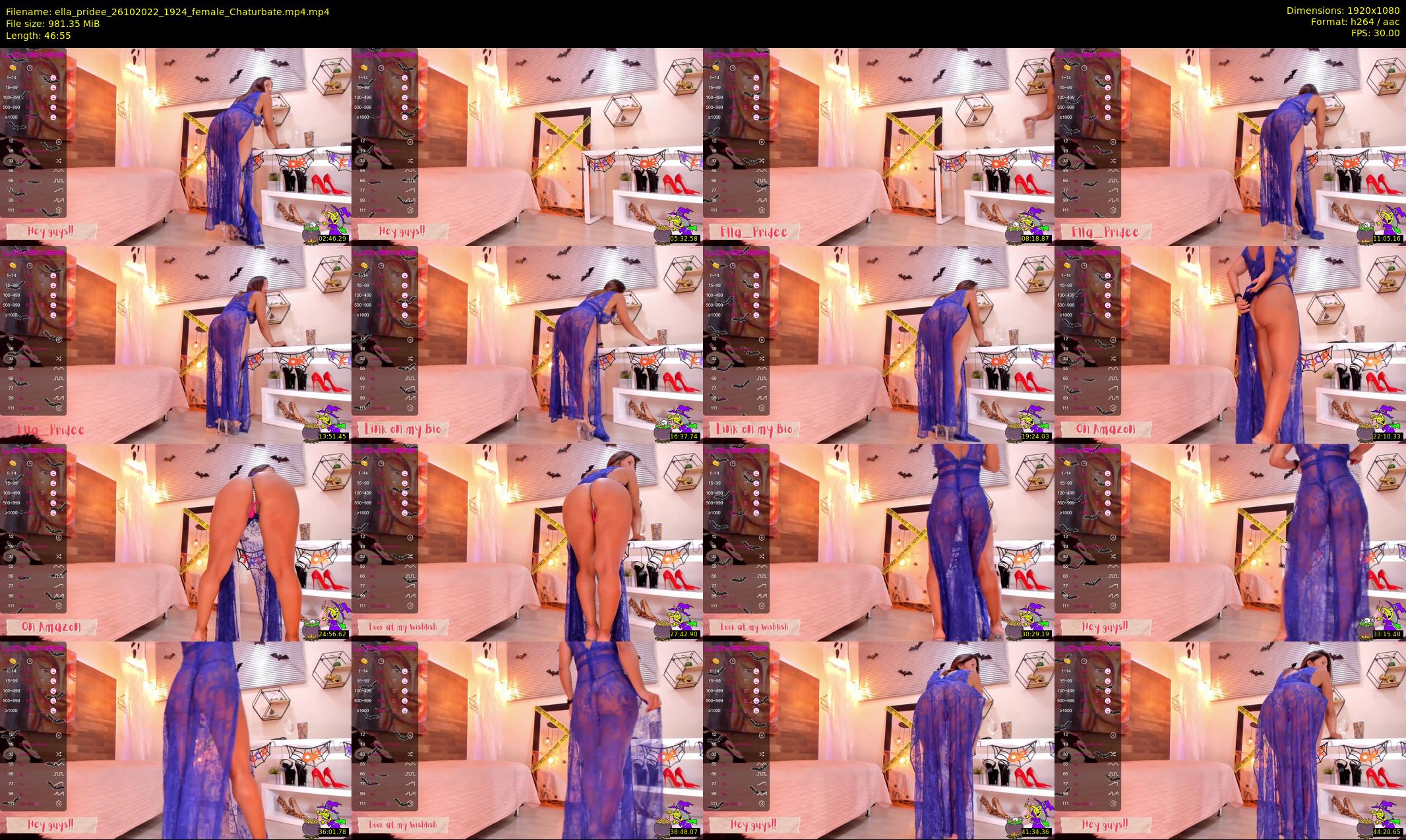 ella_pridee — 47 minute Chaturbate female cam show recording, 1080p, Oct 26, 2022
