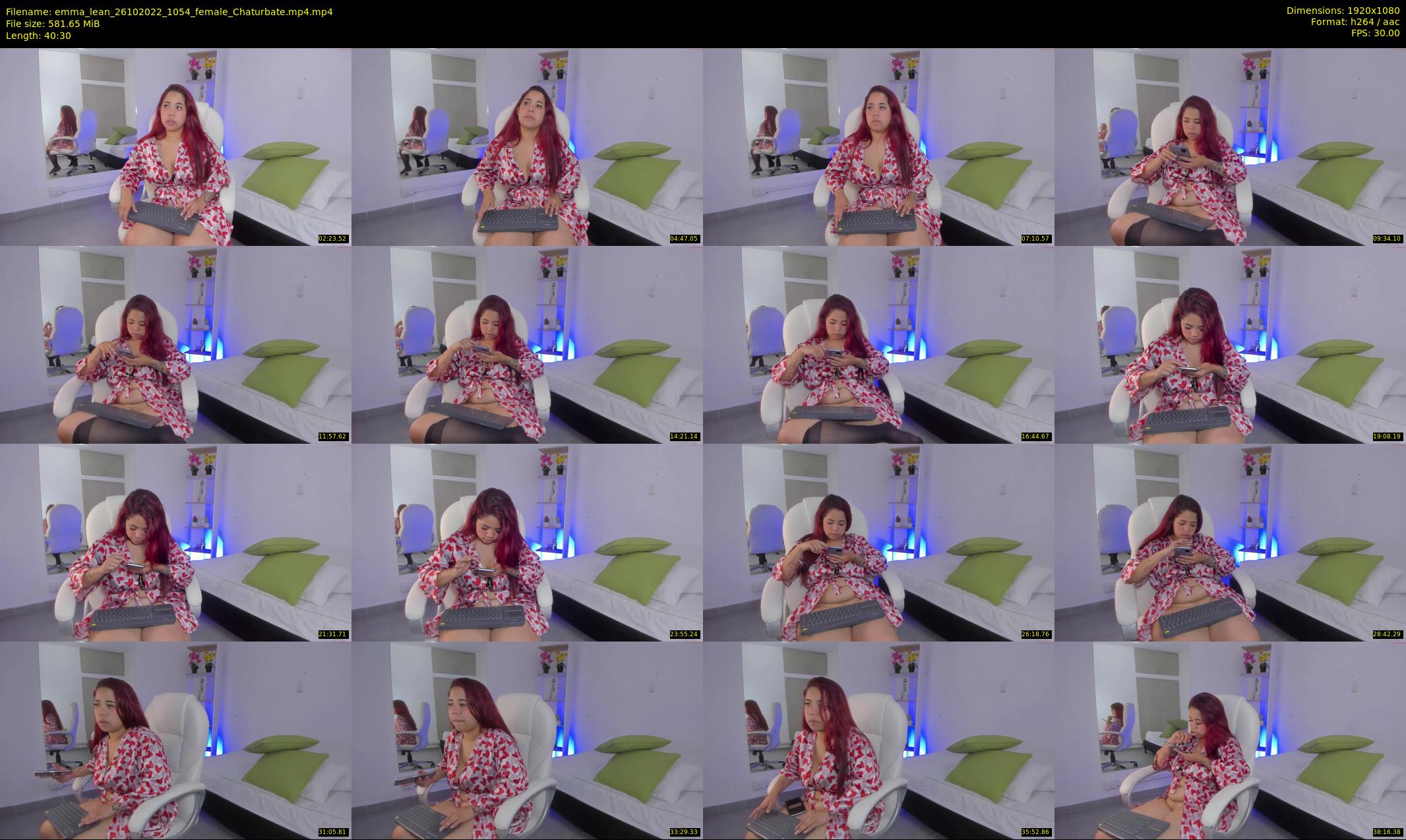 emma_lean — 41 minute Chaturbate female cam show recording, 1080p, Oct 26, 2022