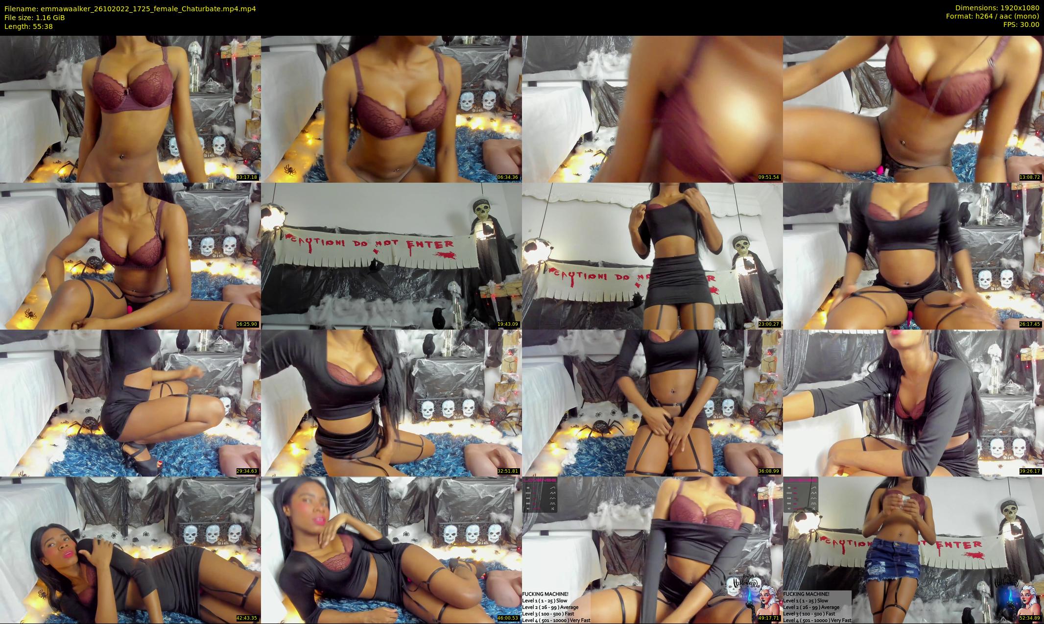 emmawaalker — 56 minute Chaturbate female cam show recording, 1080p, Oct 26, 2022