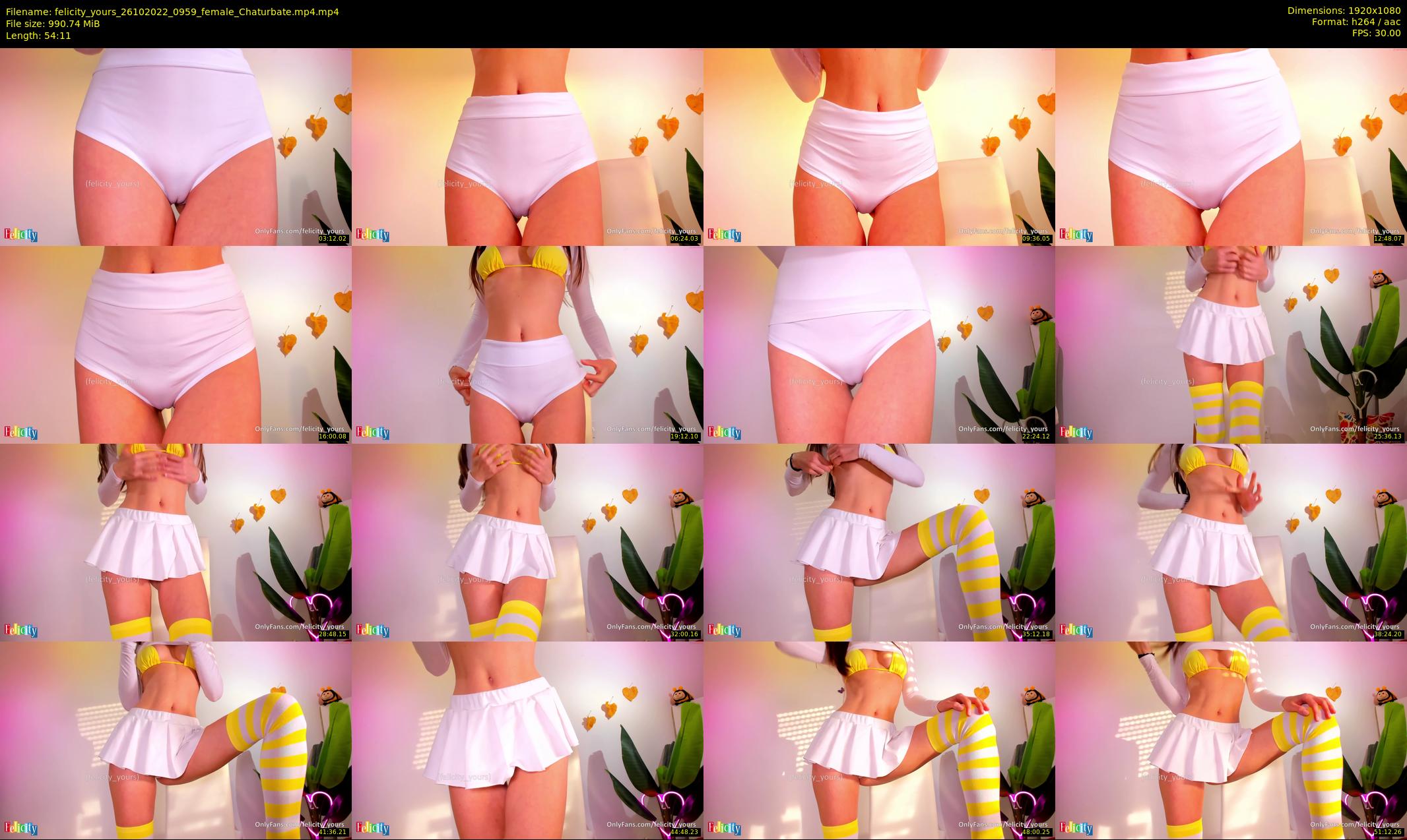 felicity_yours — 55 minute Chaturbate female cam show recording, 1080p, Oct 26, 2022