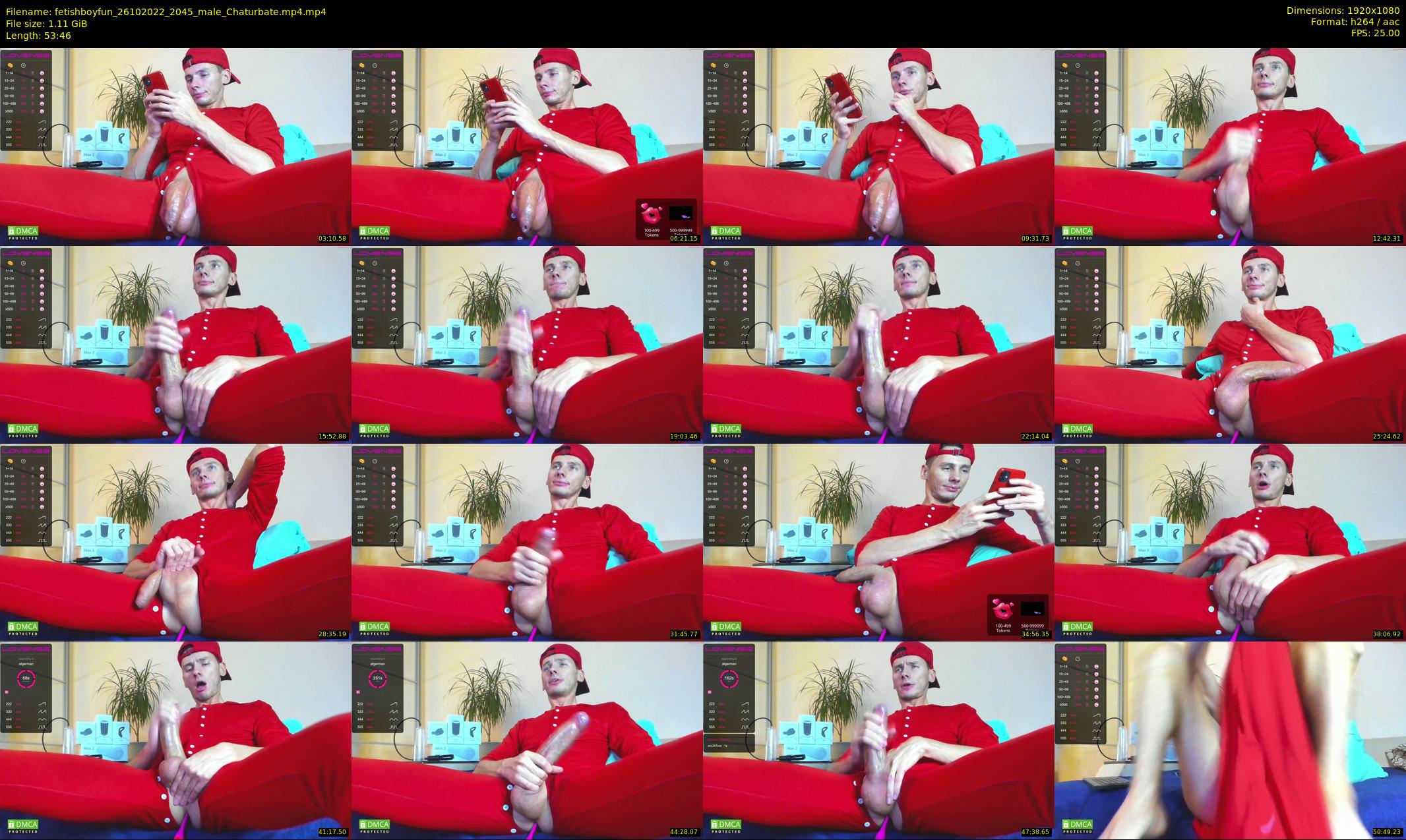 fetishboyfun — 54 minute Chaturbate male cam show recording, 1080p, Oct 26, 2022