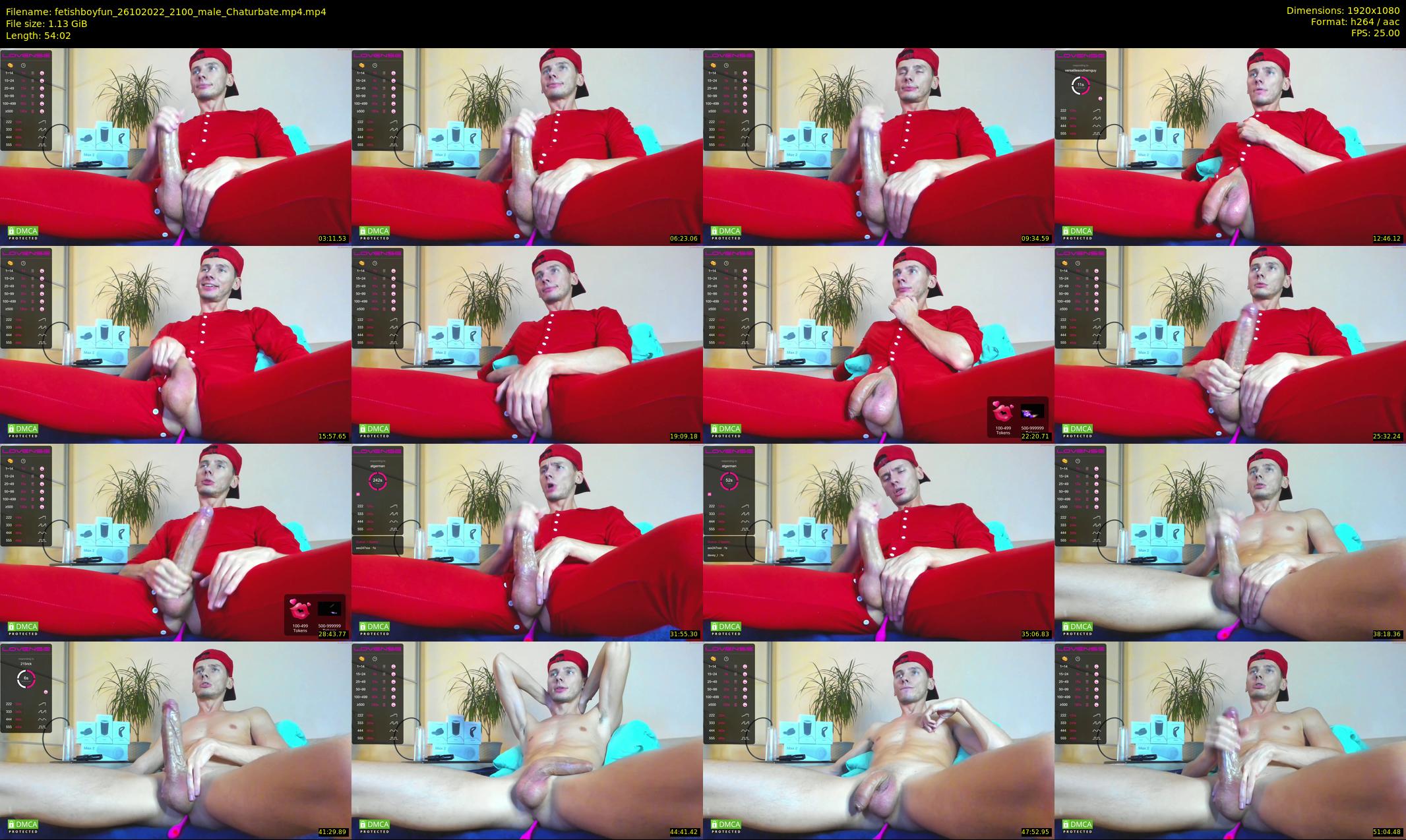 fetishboyfun — 55 minute Chaturbate male cam show recording, 1080p, Oct 26, 2022